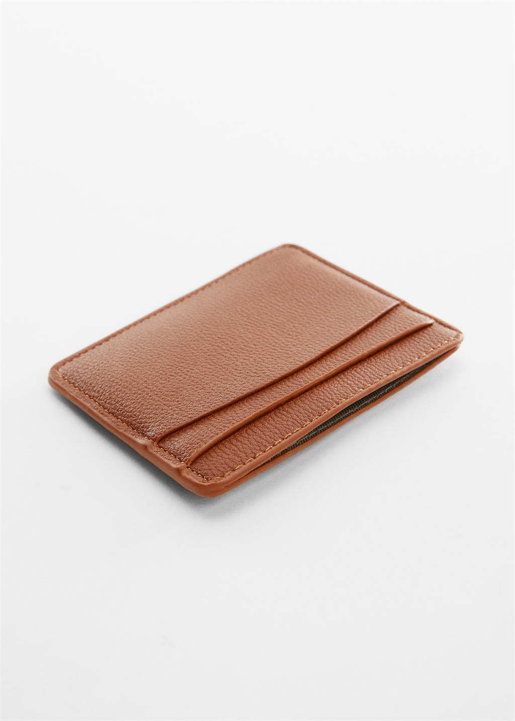 Tarjetero efecto piel anti contactless Hombre MANGO OUTLET Espana Peninsula y Baleares