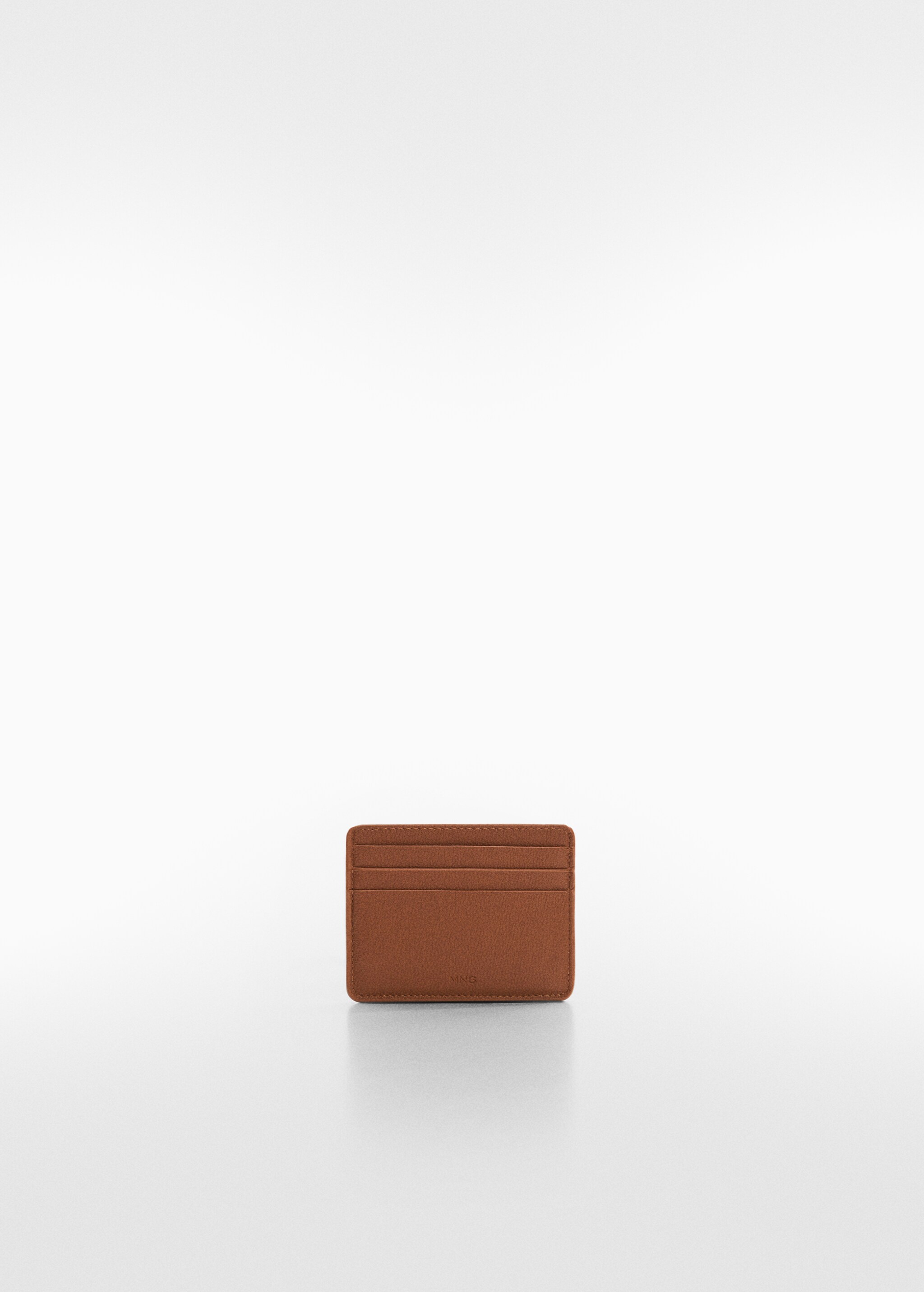 Anti-contactless leather-effect card holder - Article without model