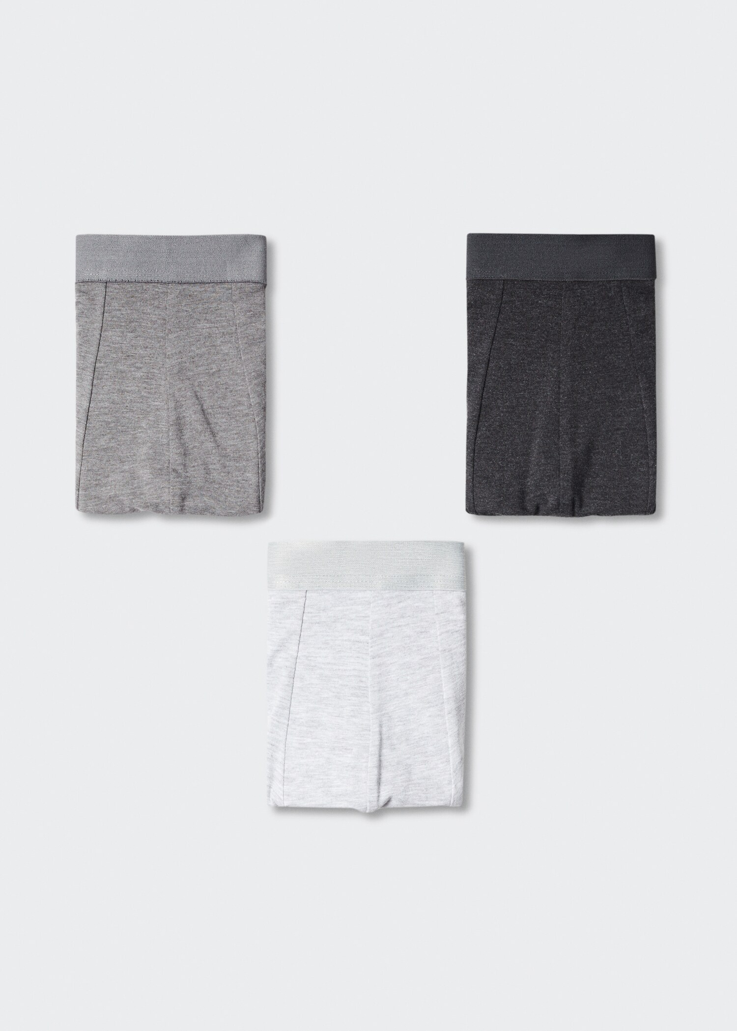 3-pack cotton boxers - Article without model