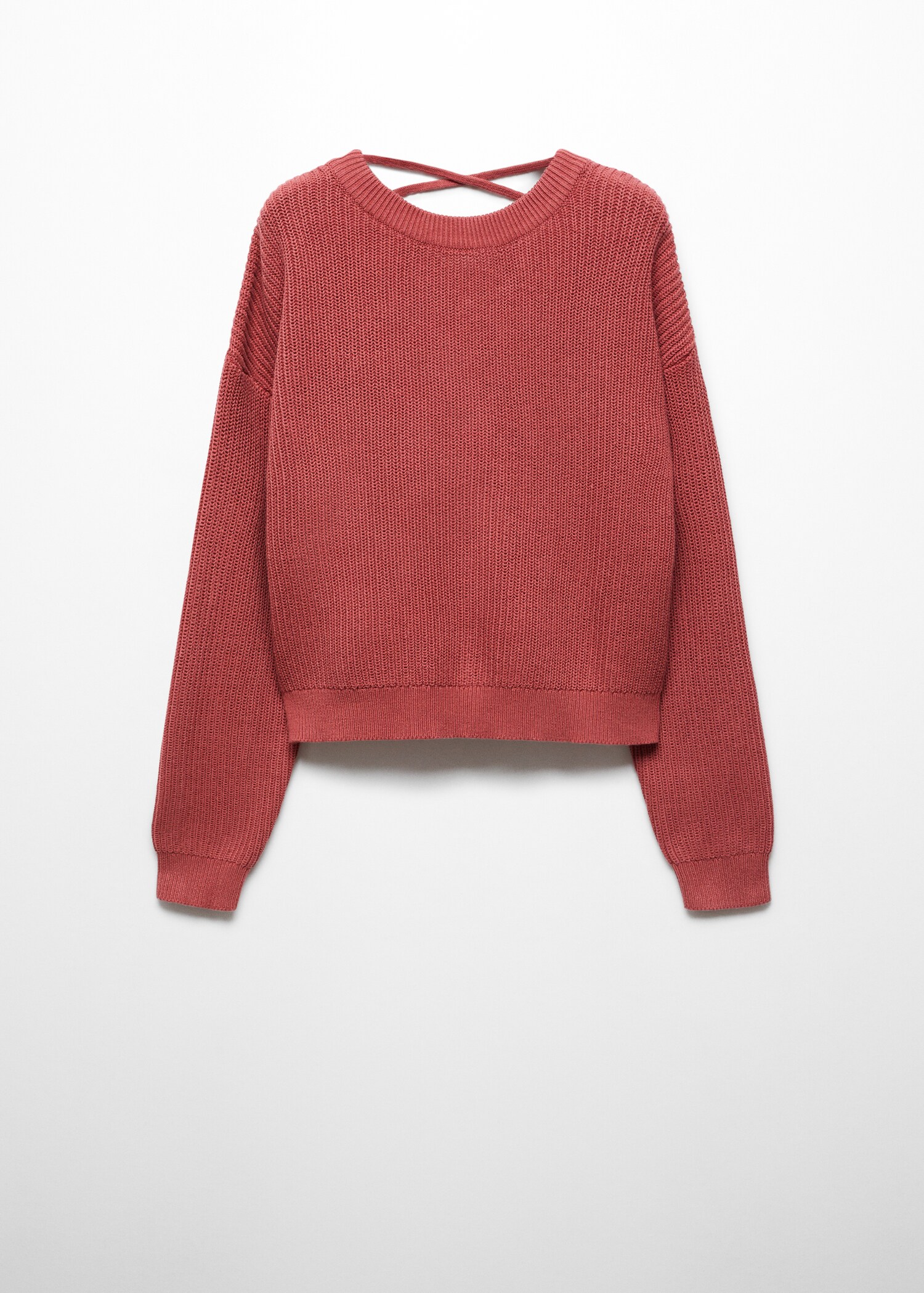 Knit cotton sweater - Article without model