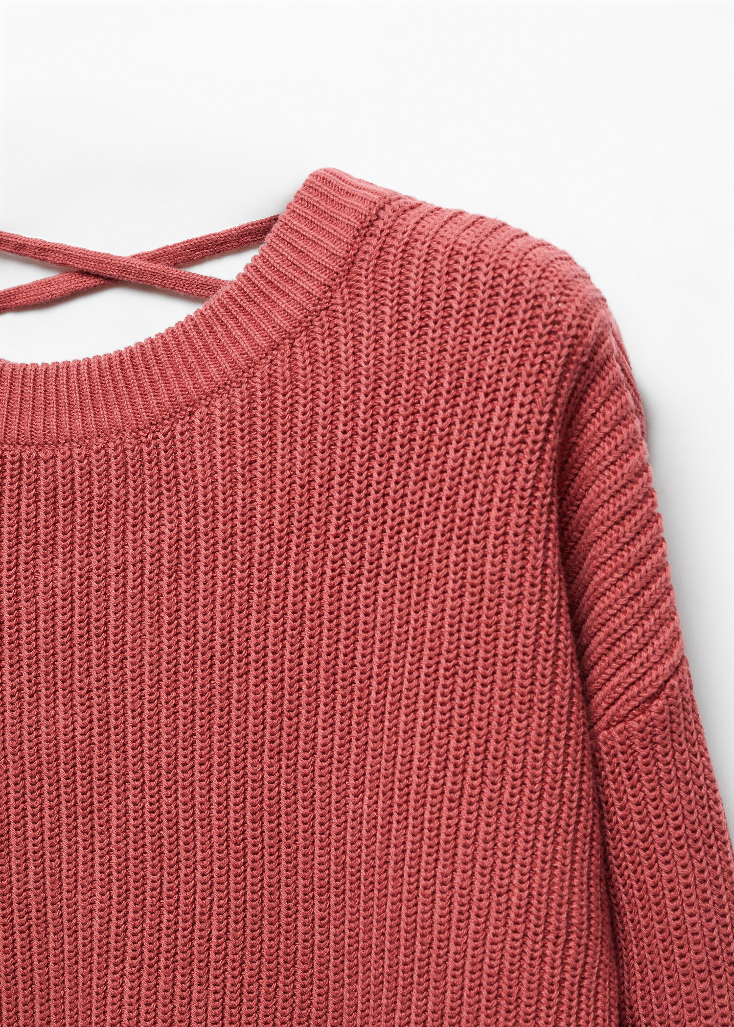 Knit cotton sweater - Details of the article 8