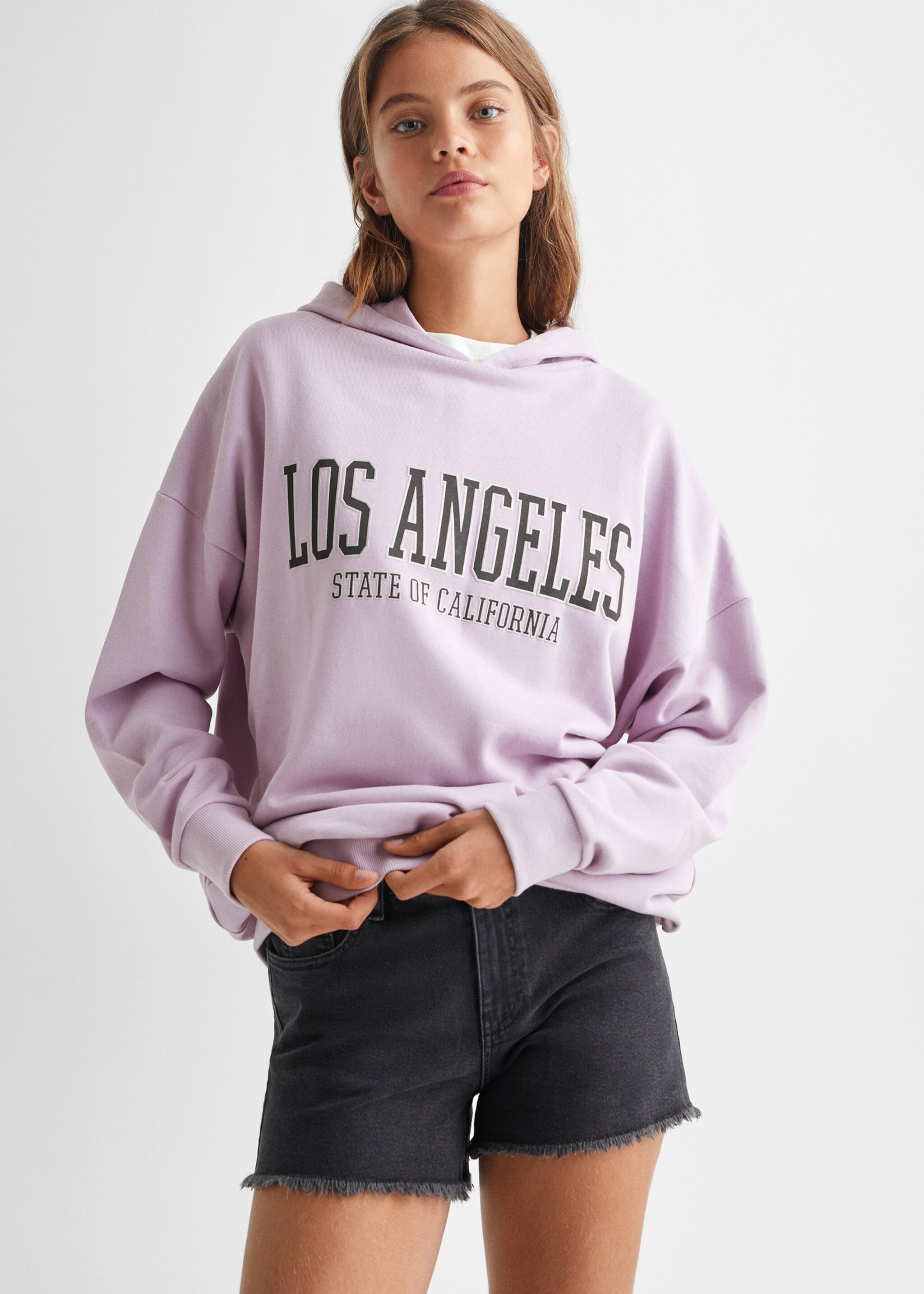 Printed hoodie - Medium plane