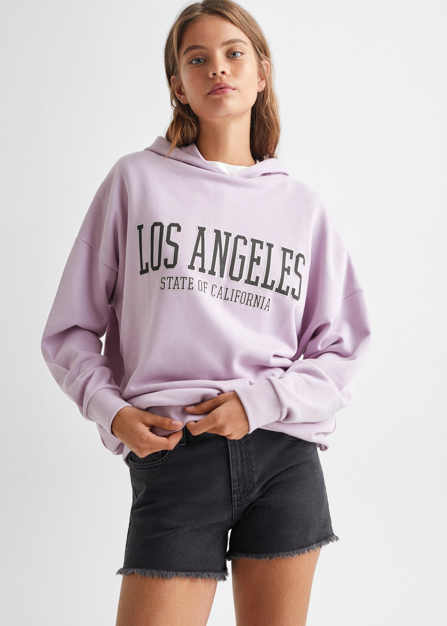 Printed hoodie - Medium plane