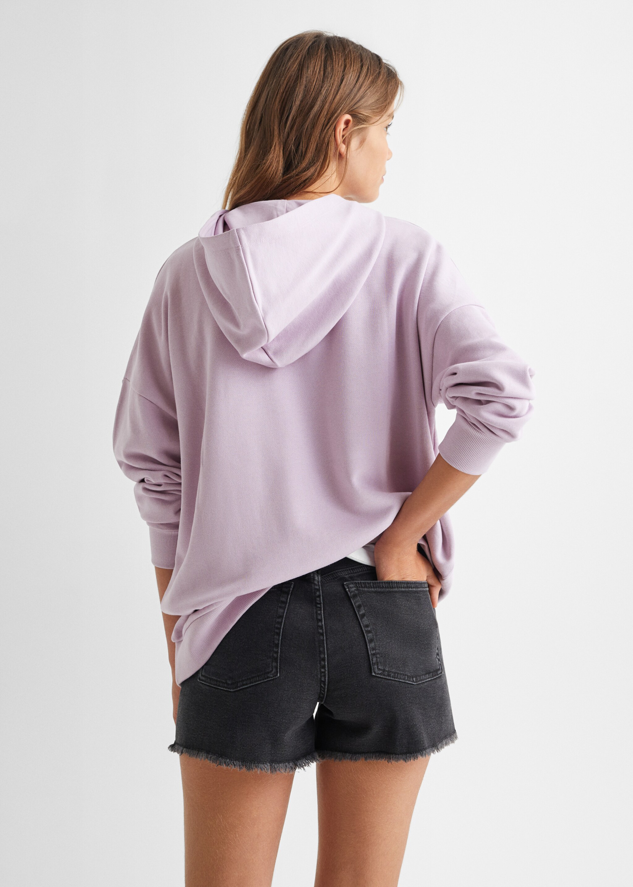 Printed hoodie - Reverse of the article