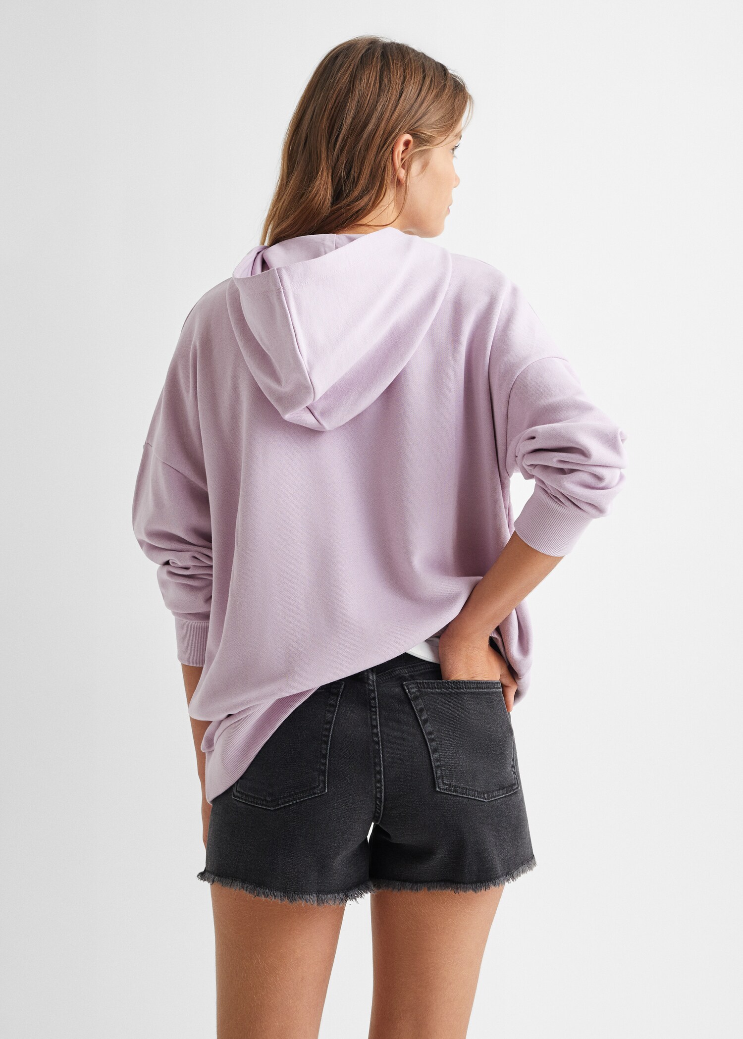 Printed hoodie - Reverse of the article