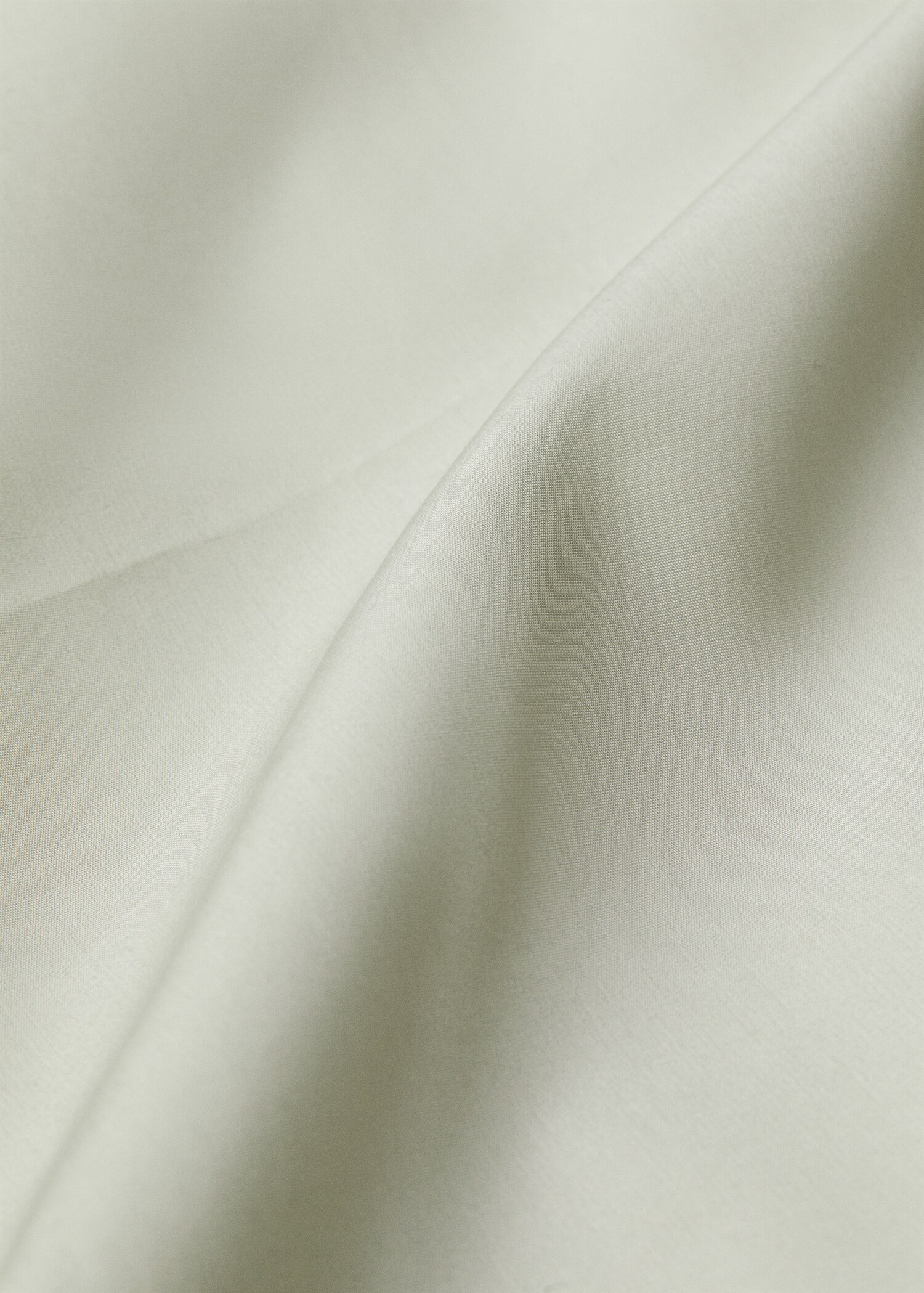 Cotton percale duvet cover (300 threads) queen bed - Details of the article 2