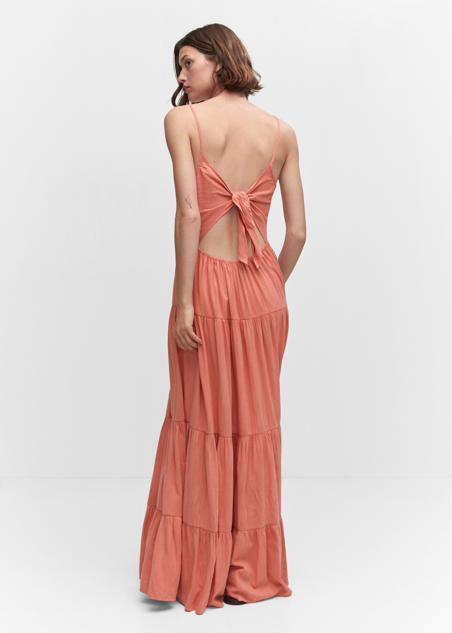 Vestido bordado vuelo - Reverso del artículo
