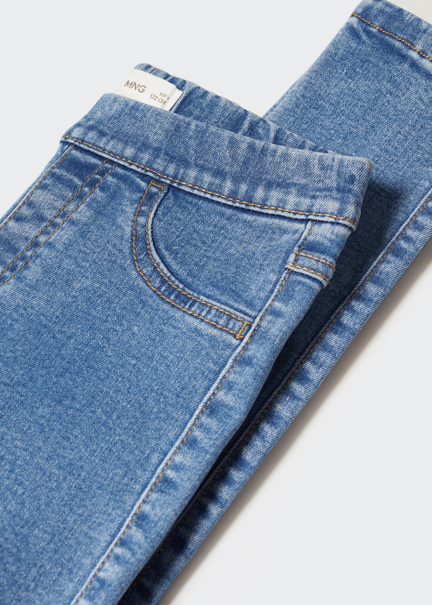 Drawstring waist jeans - Details of the article 8