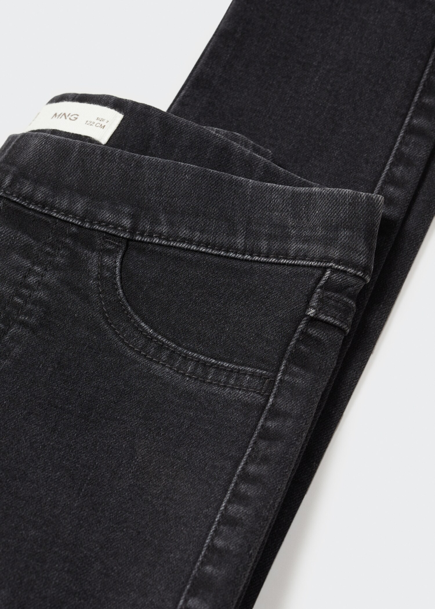 Drawstring waist jeans - Details of the article 8