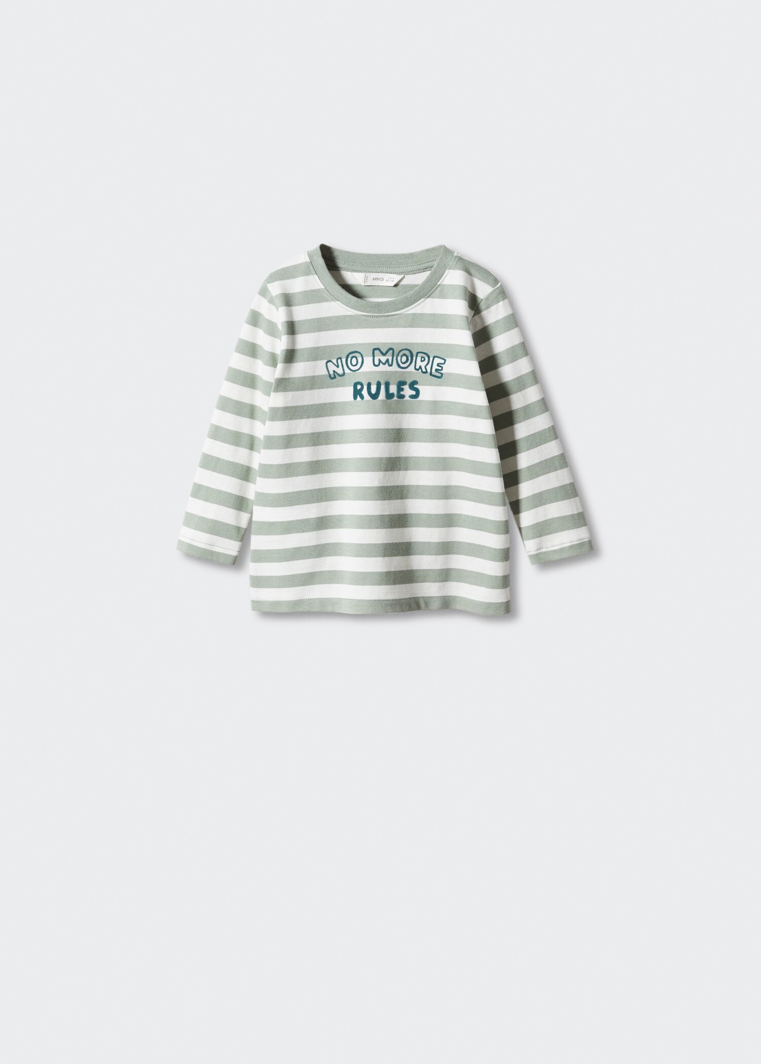 Striped long sleeves t-shirt - Article without model