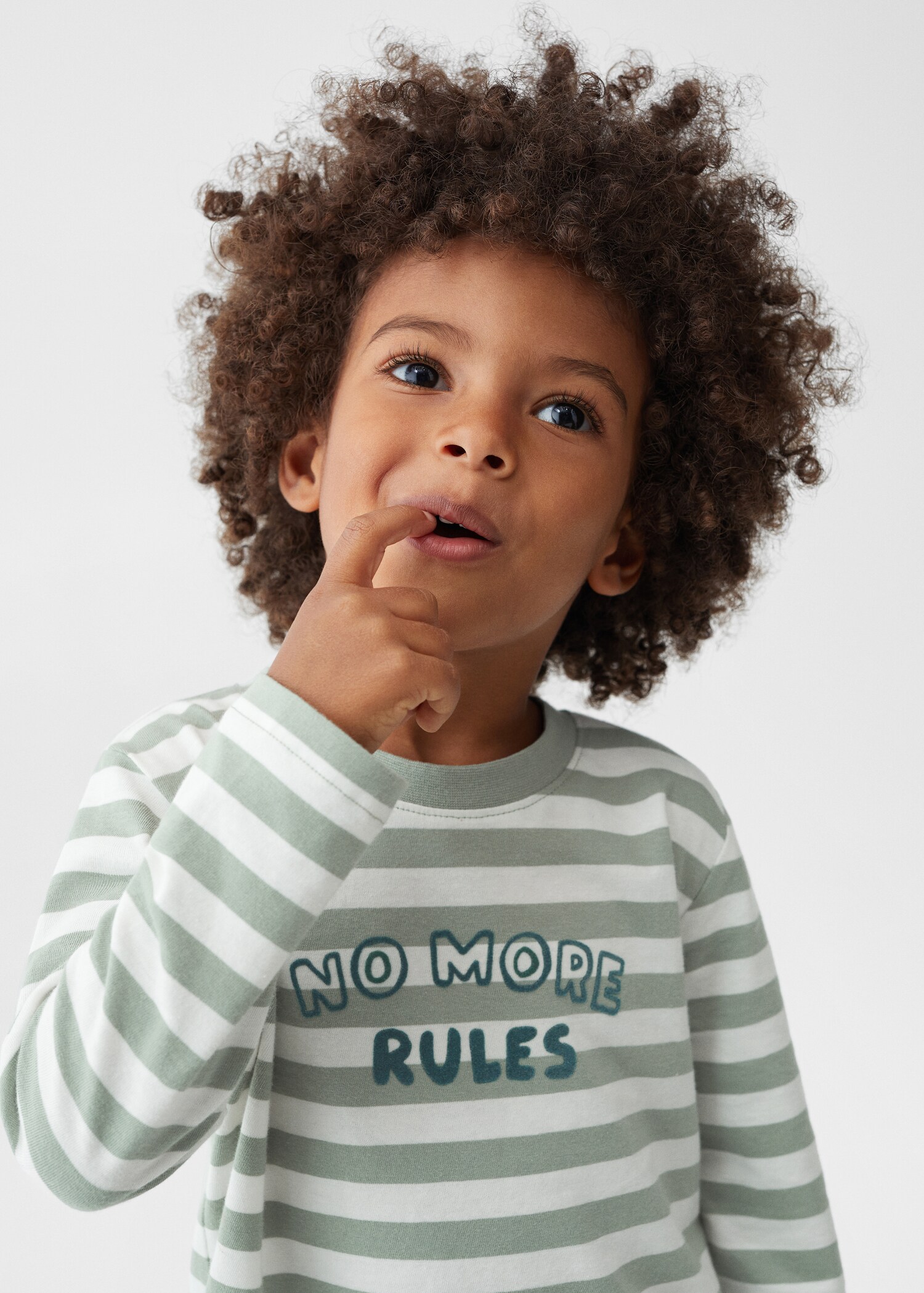 Striped long sleeves t-shirt - Details of the article 1