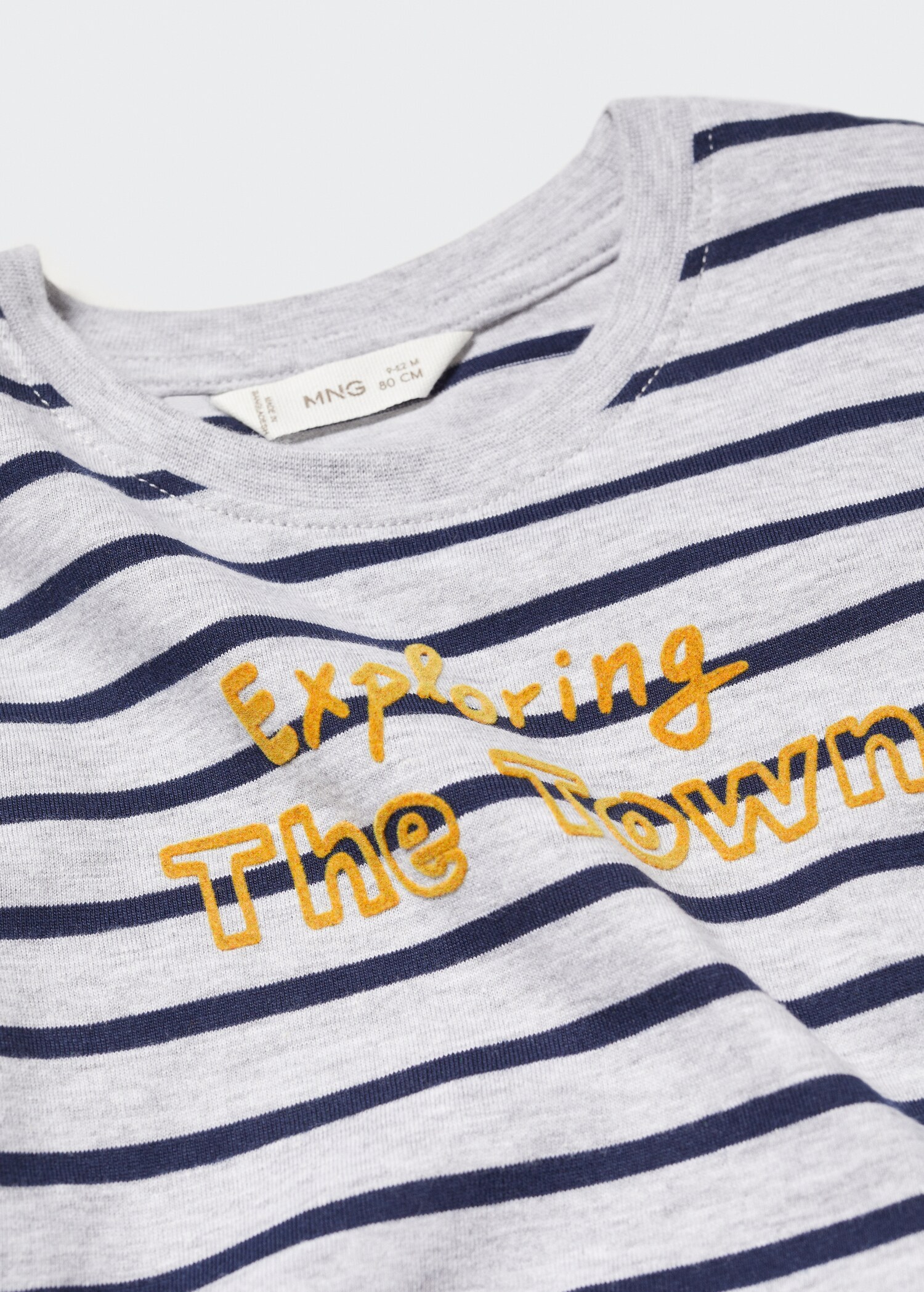 Striped long sleeves t-shirt - Details of the article 0