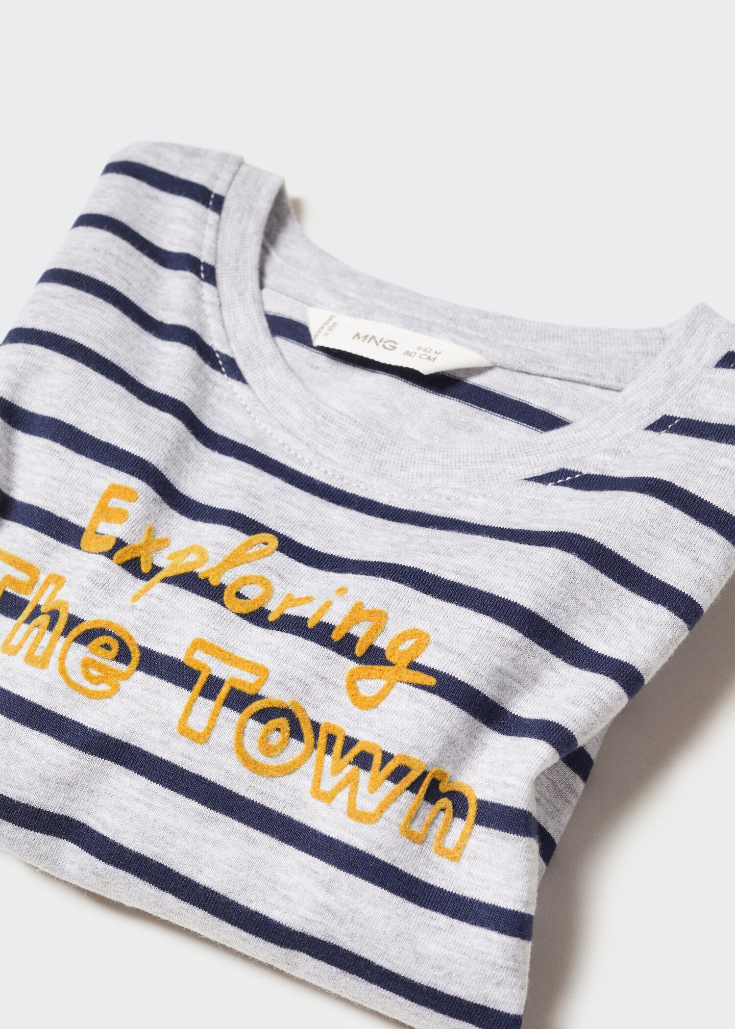 Striped long sleeves t-shirt - Details of the article 8