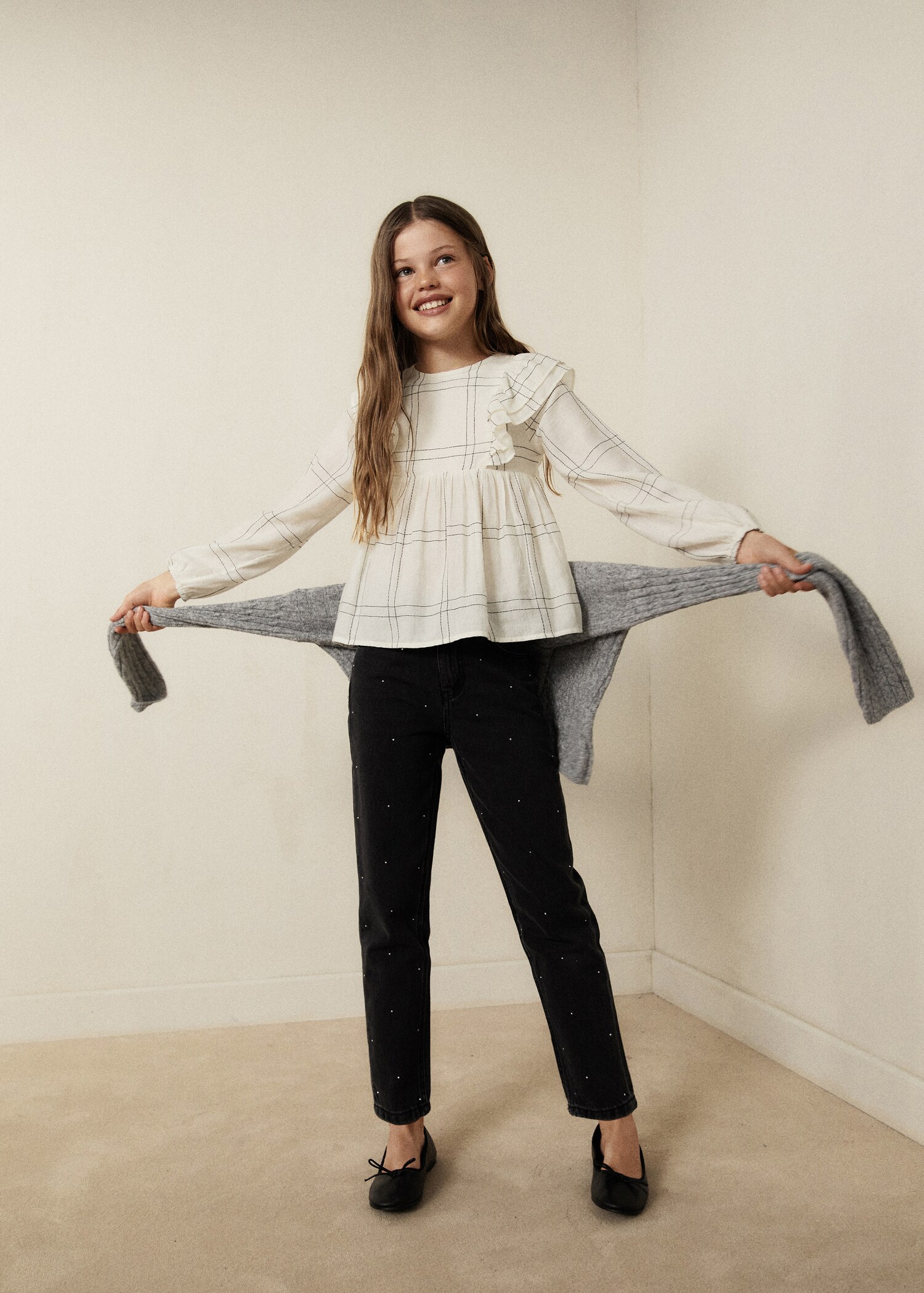Mom-fit jeans met glitters - Detail van het artikel 5