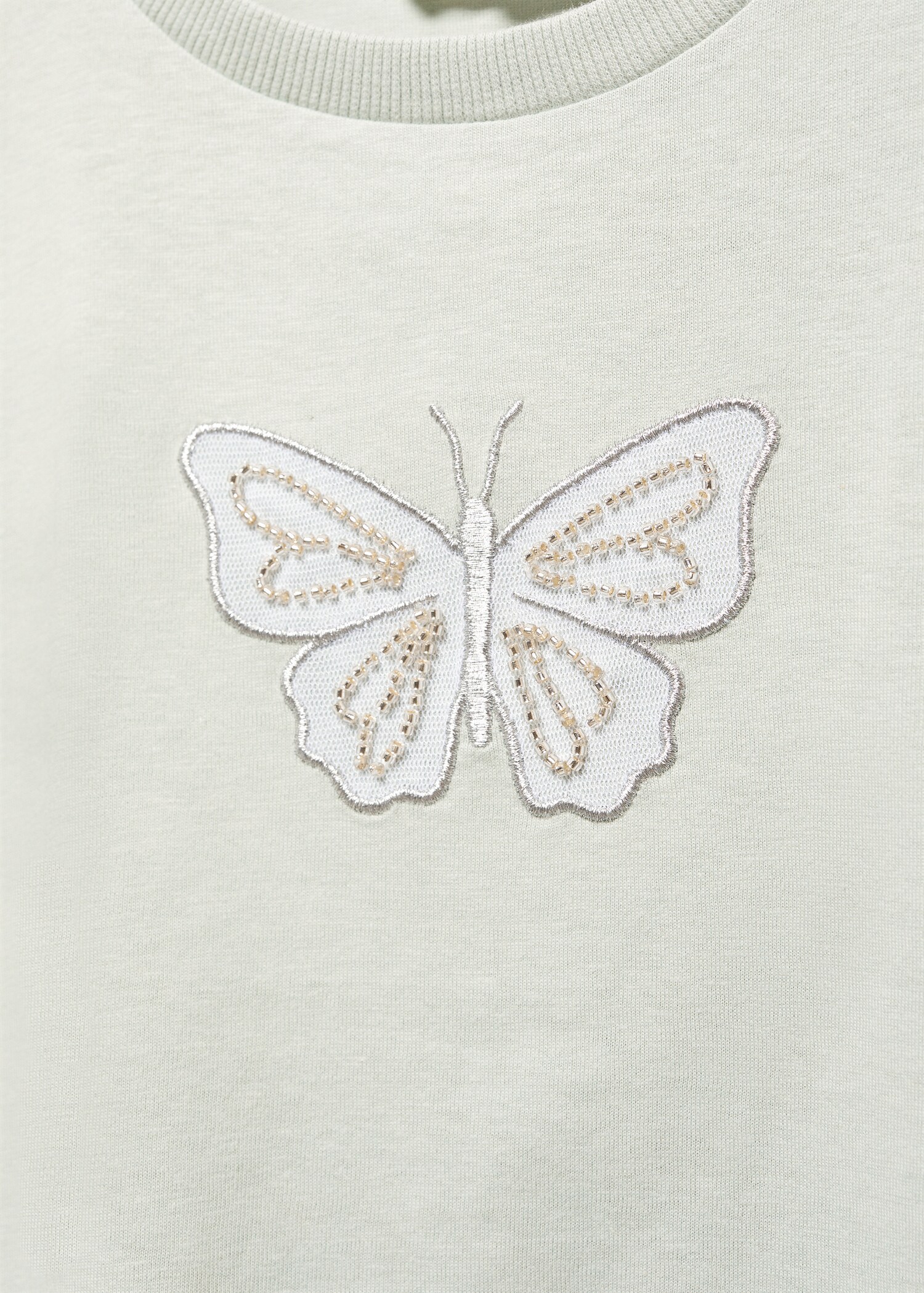 Embossed butterfly t-shirt - Details of the article 8