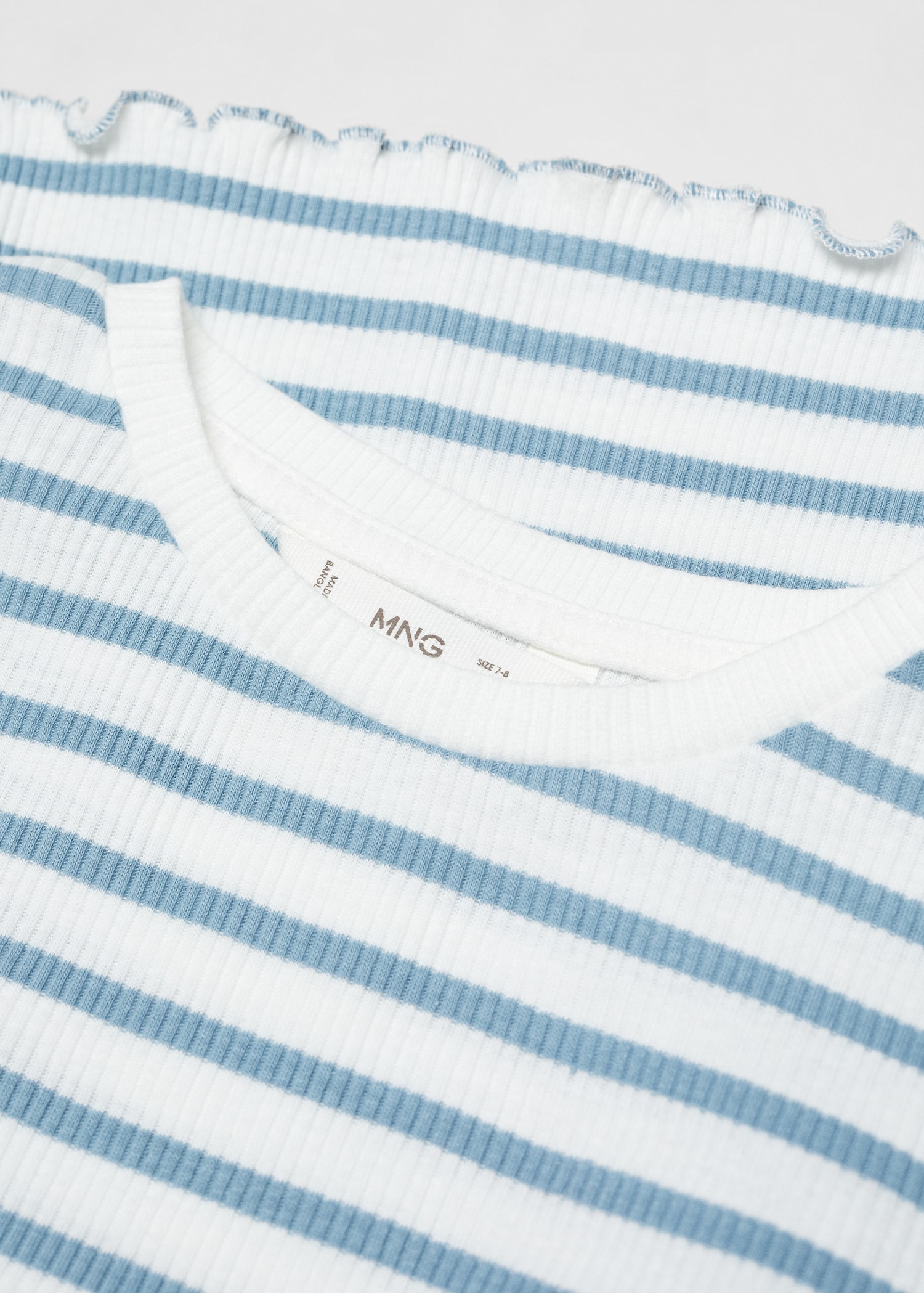 Gebreid T-shirt met lange mouwen - Detail van het artikel 8