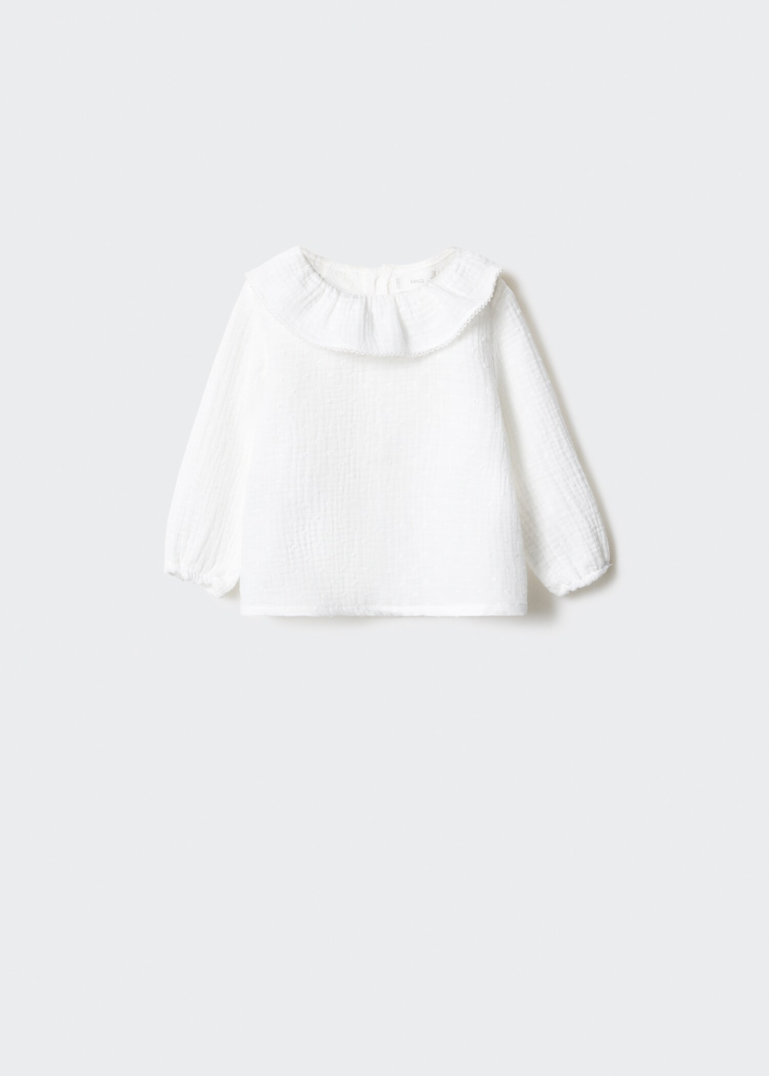 Double baby-collar shirt - Article without model