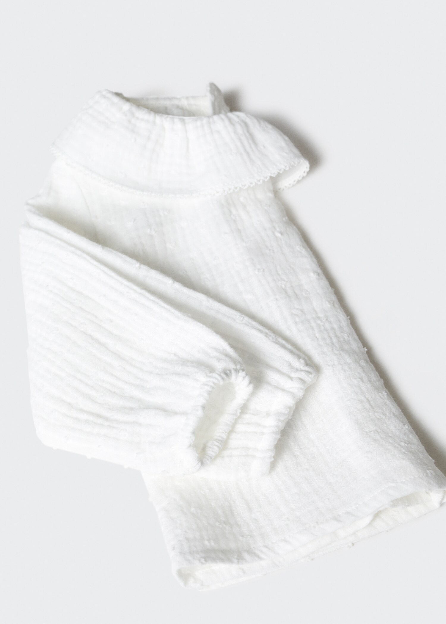 Double baby-collar shirt - Details of the article 0