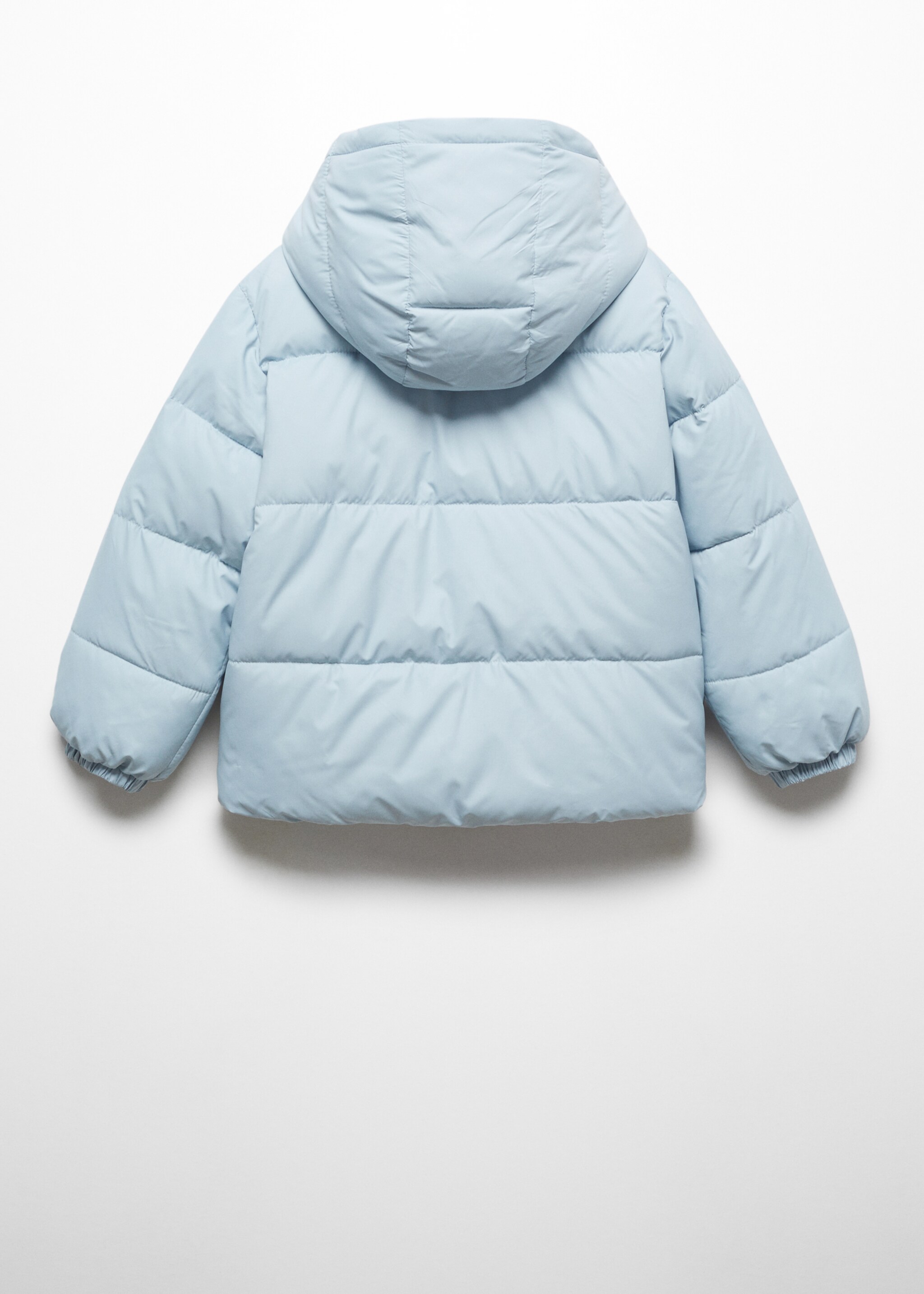 Prošívaný anorak s kapucí - Zadní strana zboží, Modrá obloha. Ref: 57013653-00.