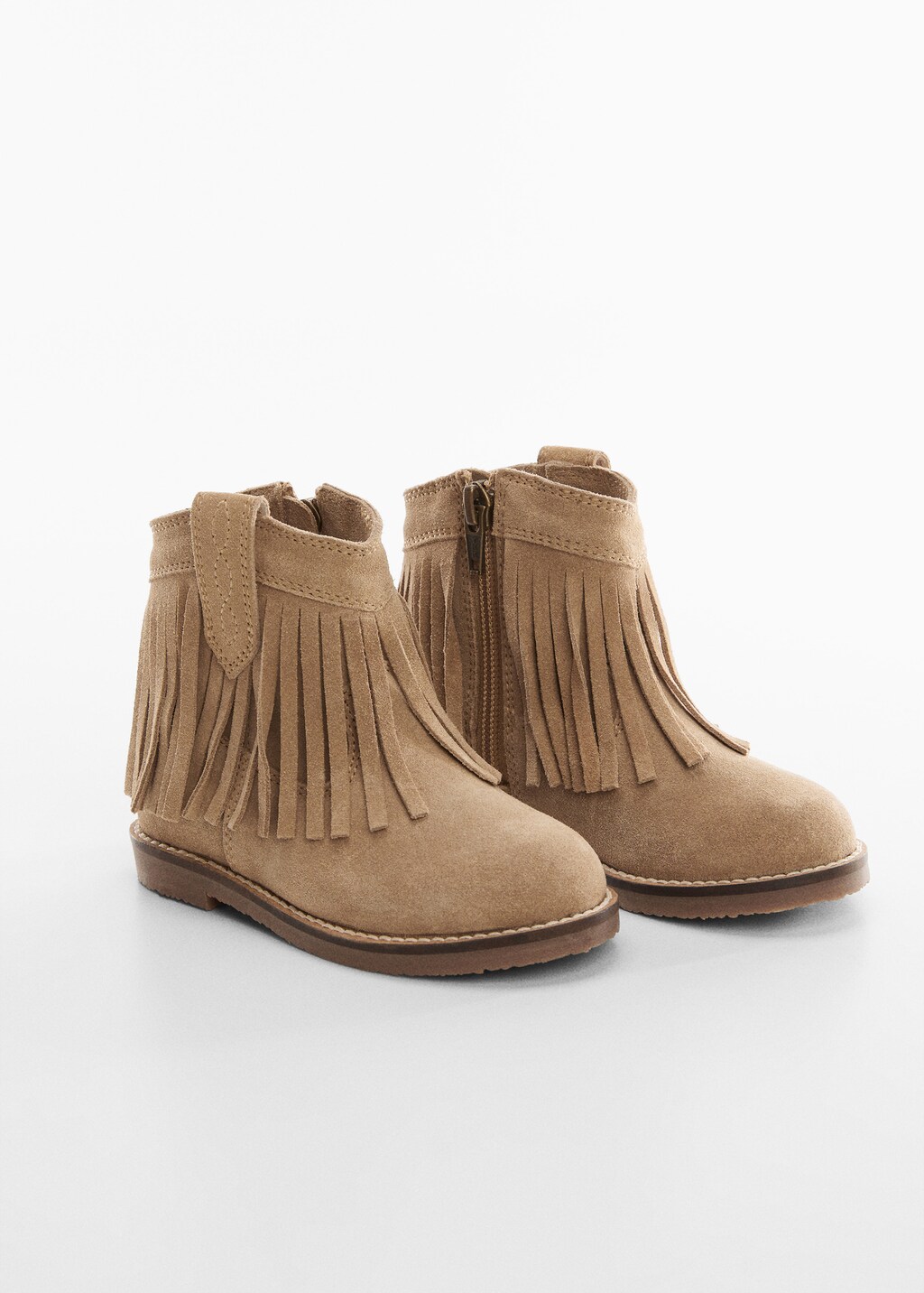 Girl fringe ankle boots deals