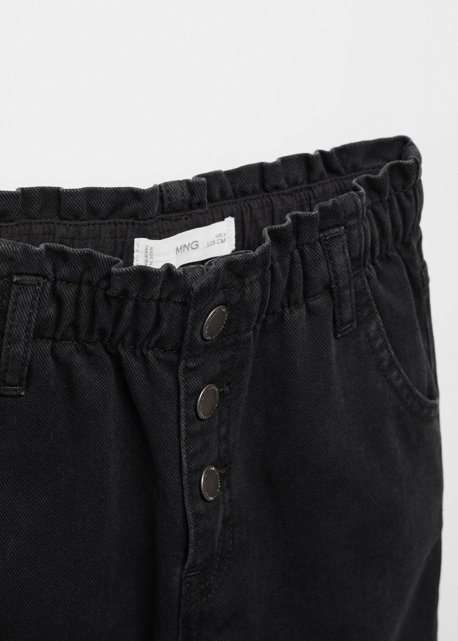 Cotton Paperbag Jeans - Details of the article 8