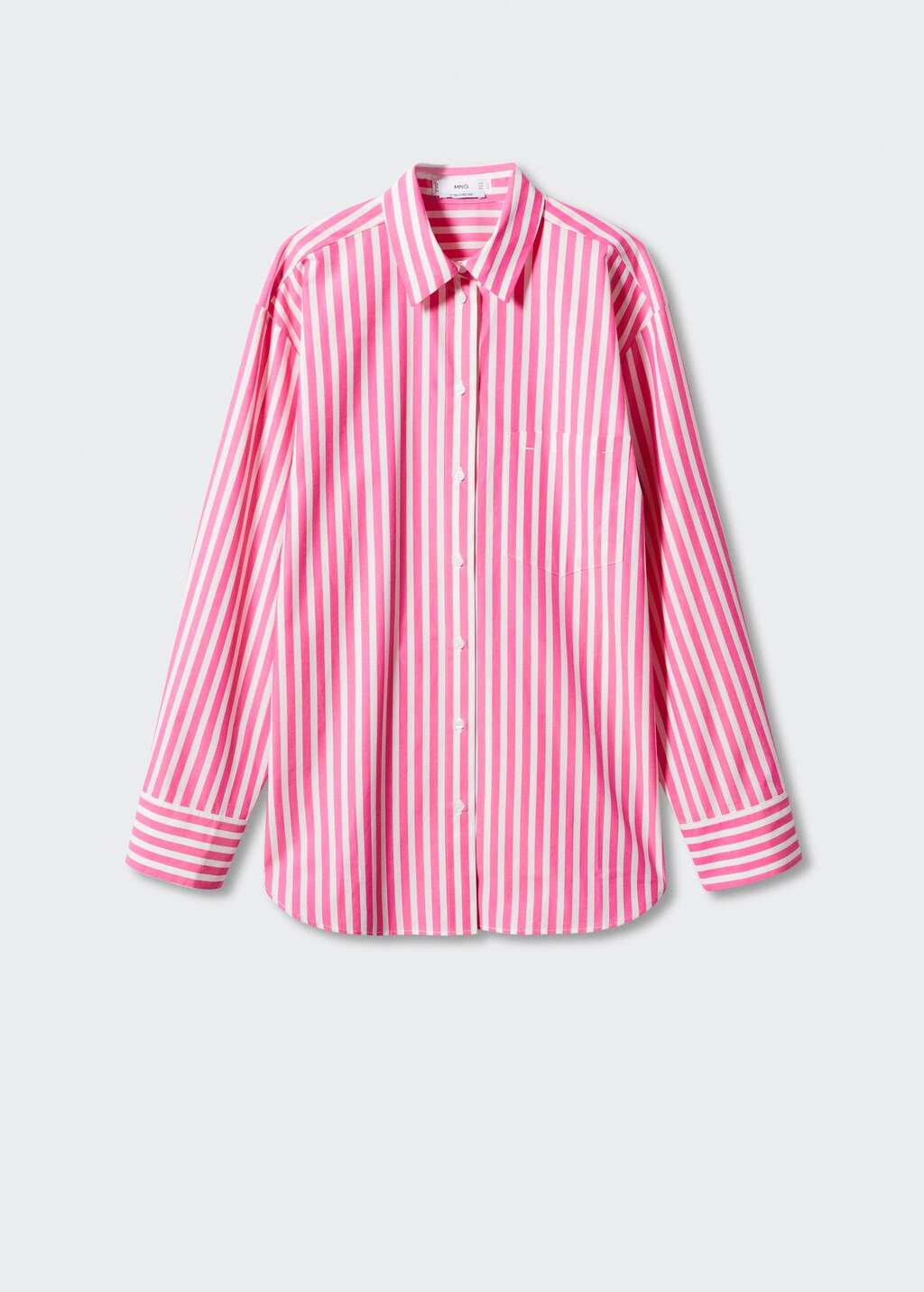 Pocket oversize shirt - Women | MANGO OUTLET USA