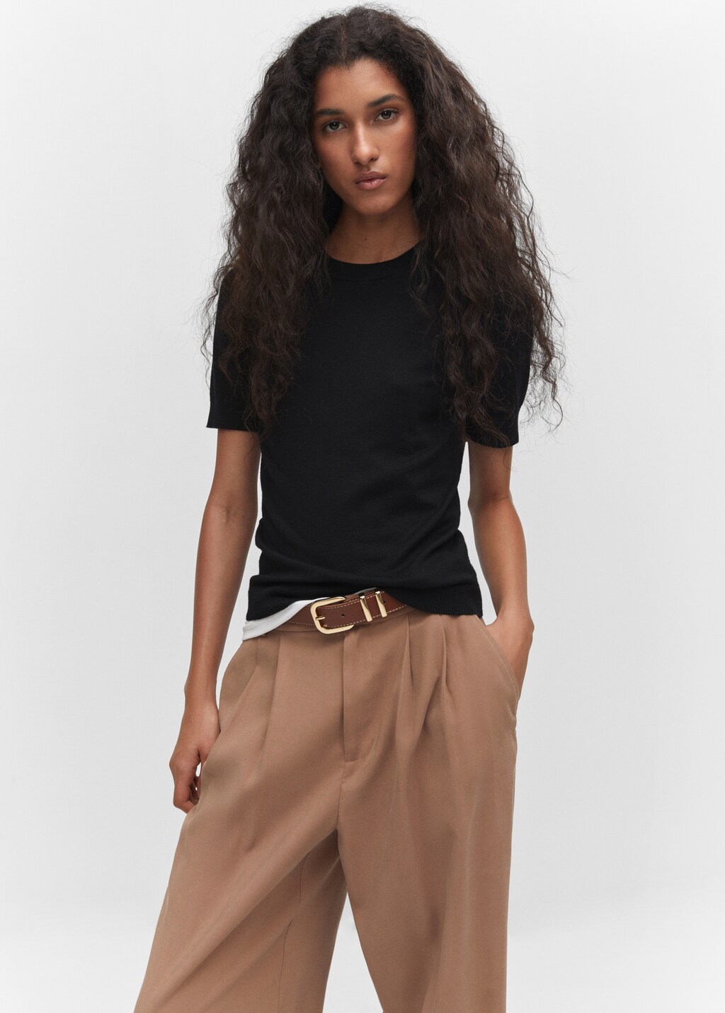 Short sleeve sweater Women MANGO OUTLET United Kingdom