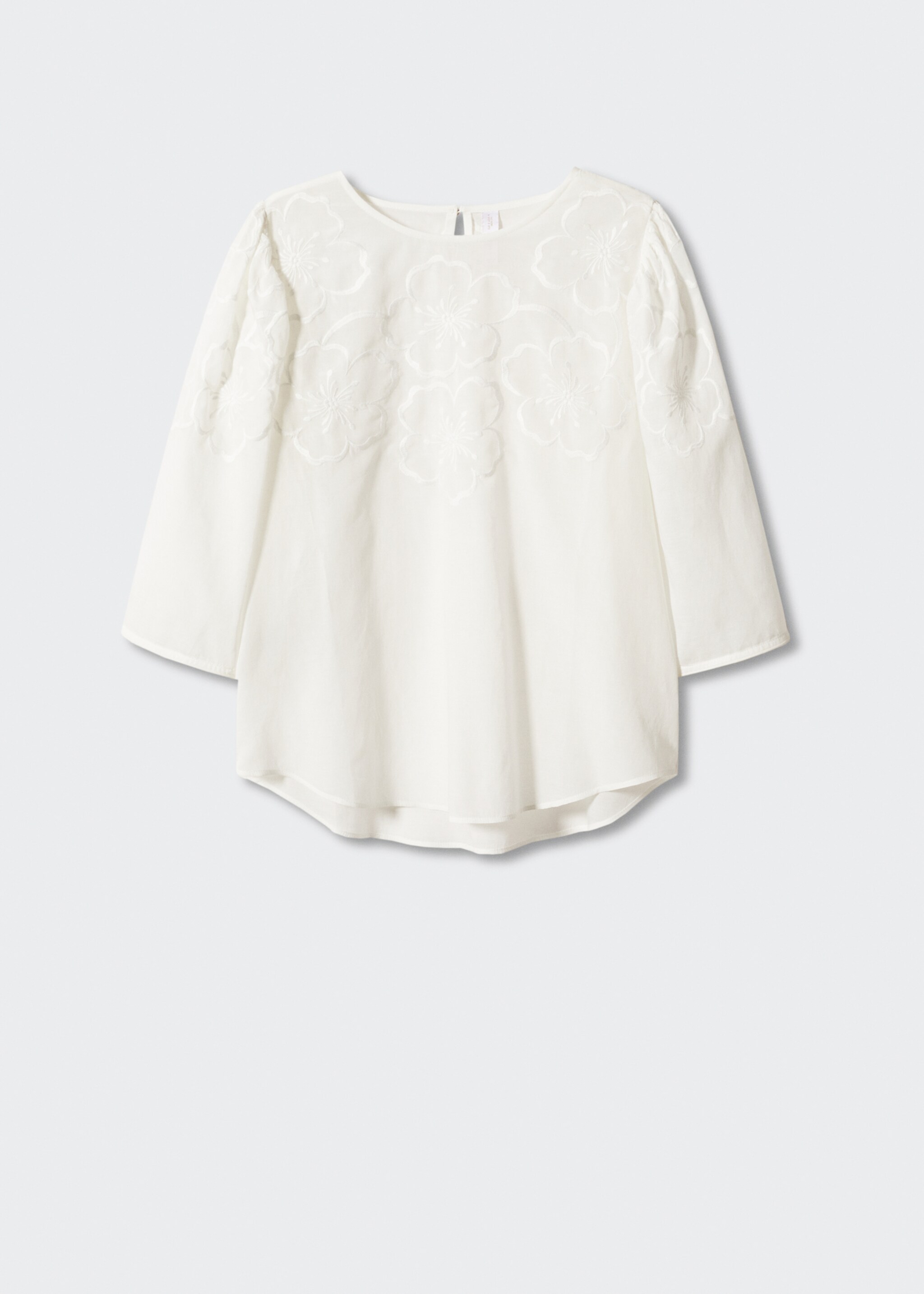 Floral embroidered blouse - Article without model
