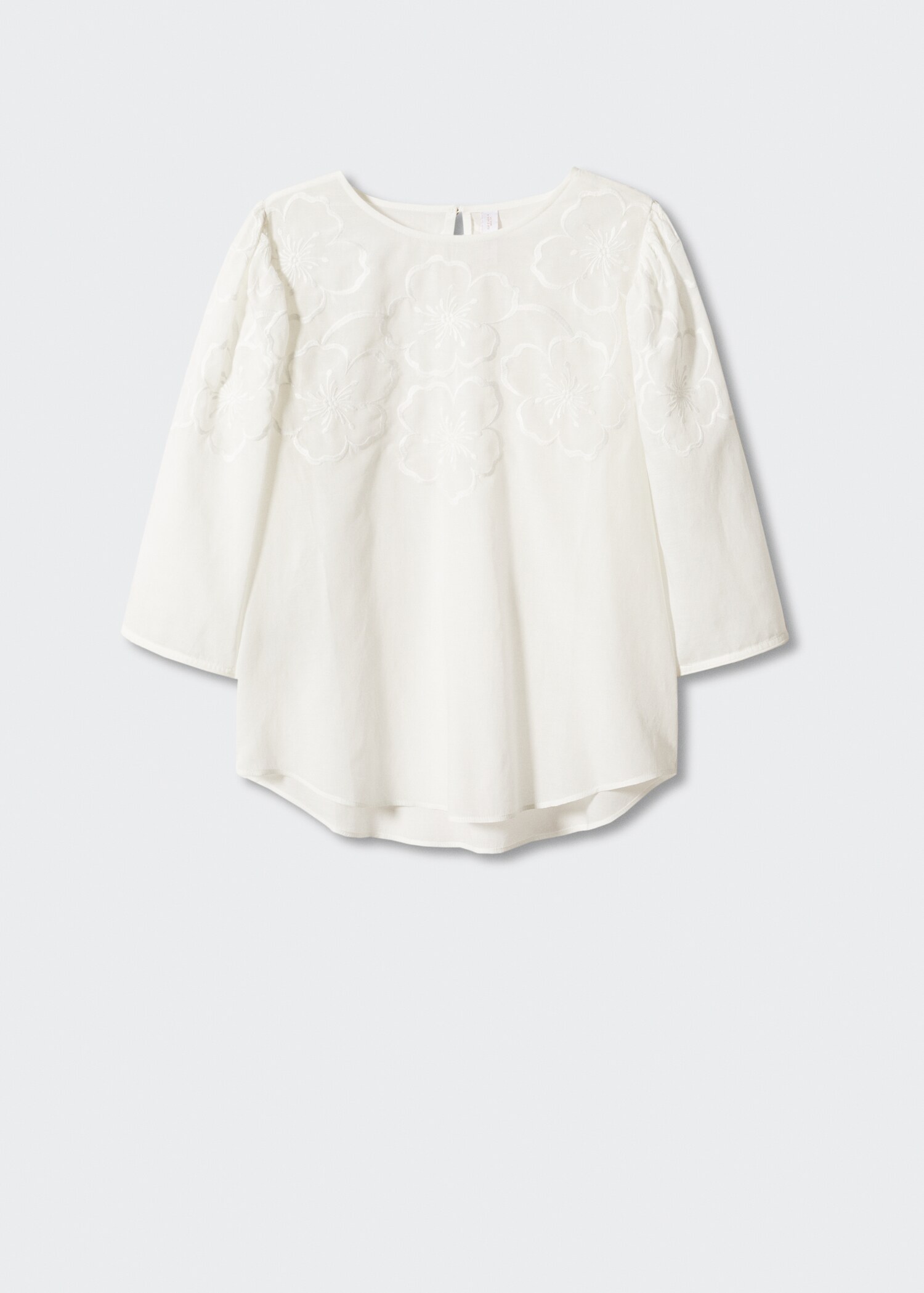 Floral embroidered blouse - Article without model