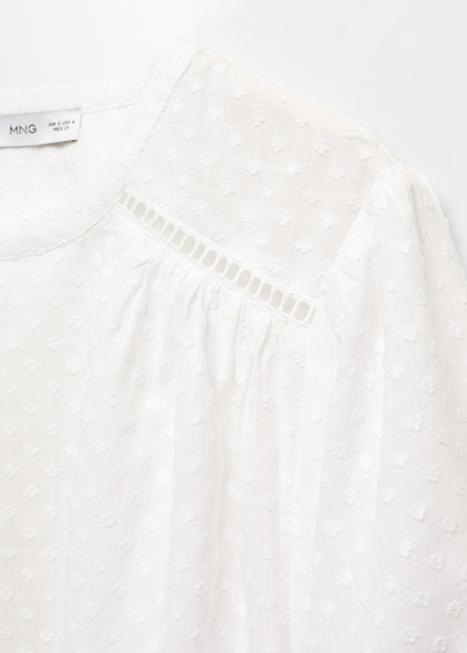 Blusa algodón plumeti - Detalle del artículo 8