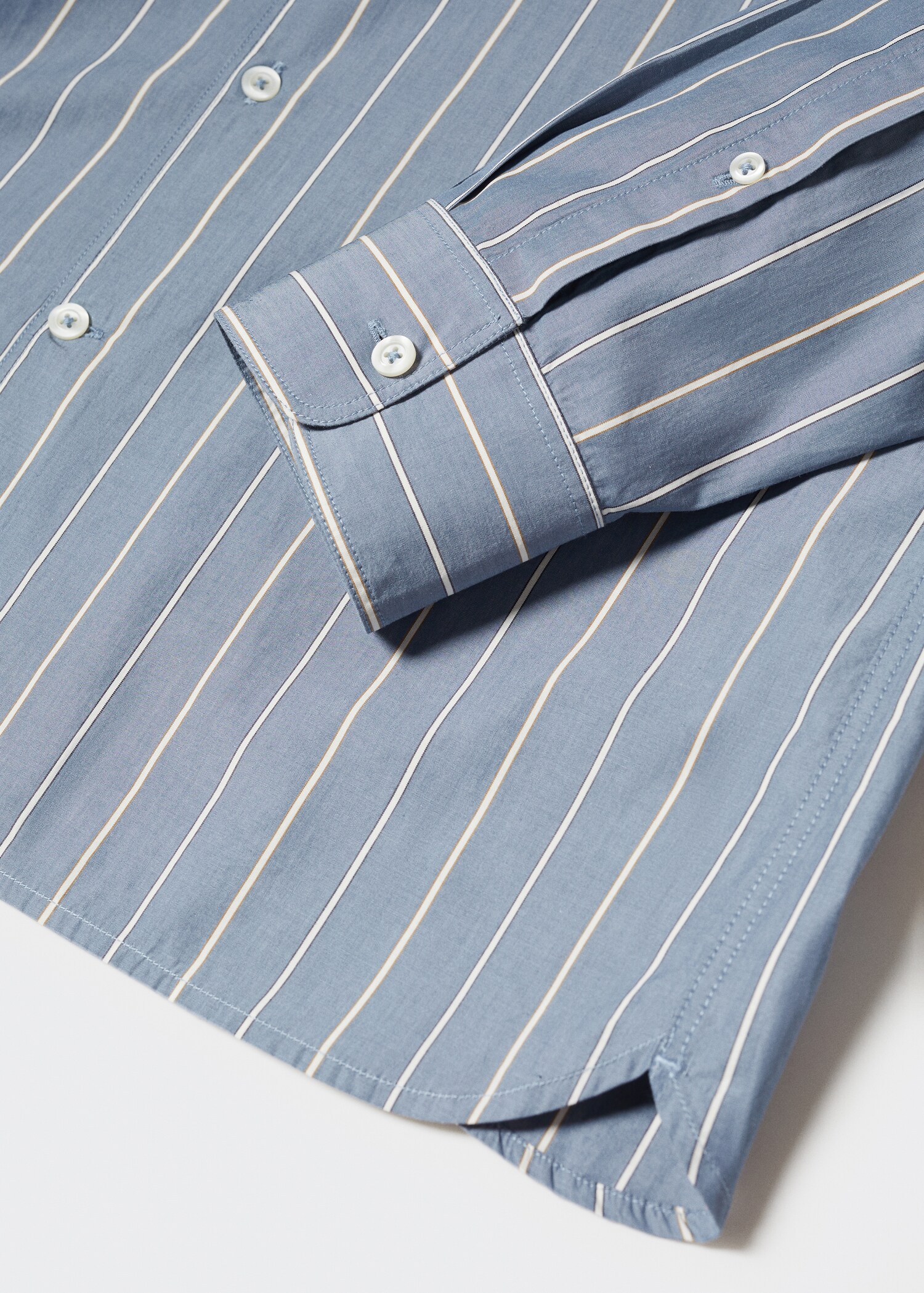 Chemise 100 % coton rayures - Détail de l'article 8