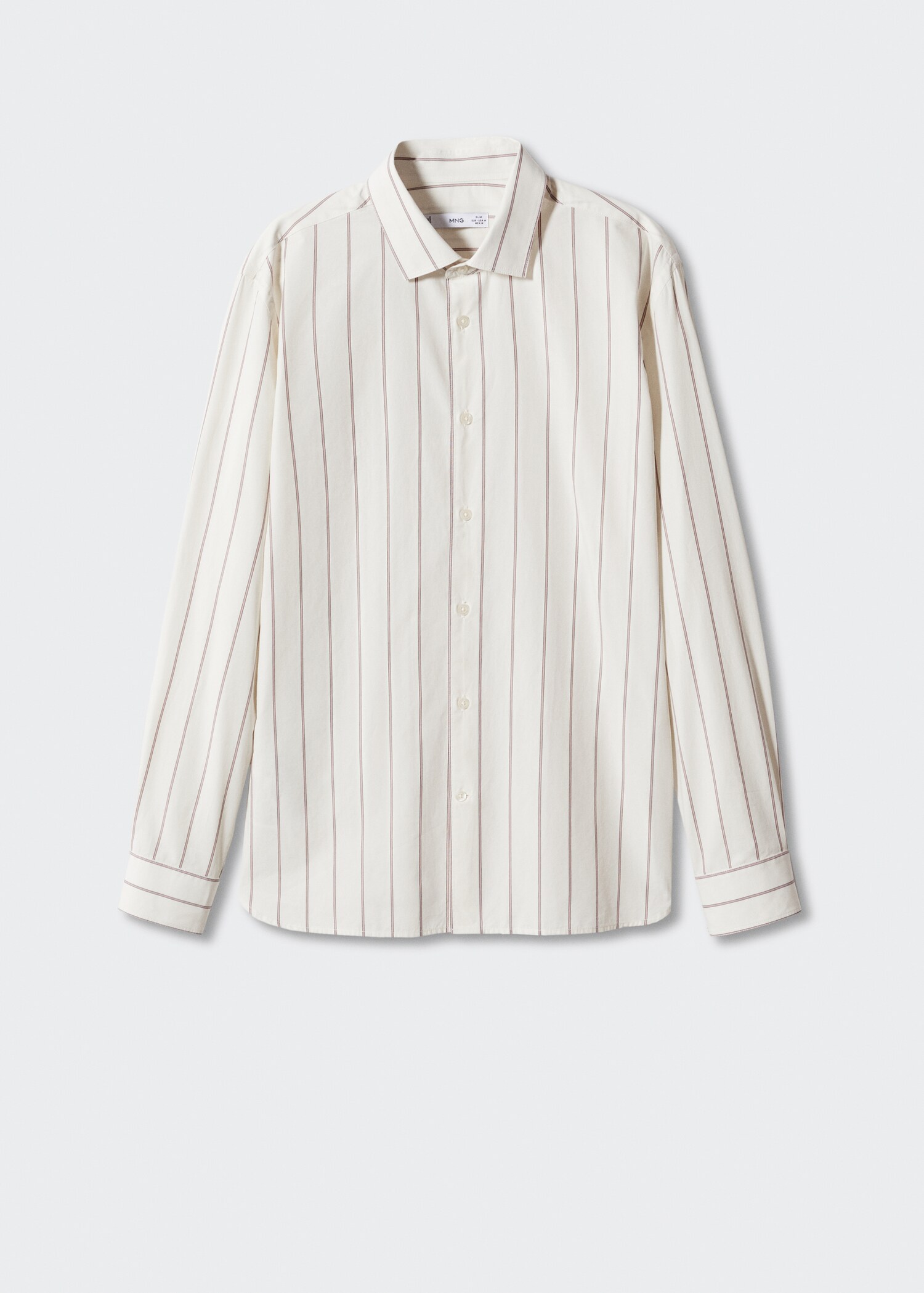 Chemise 100 % coton rayures - Article sans modèle