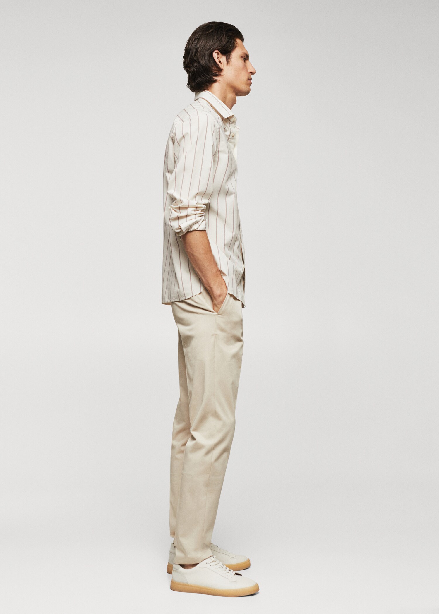 Chemise 100 % coton rayures - Détail de l'article 2