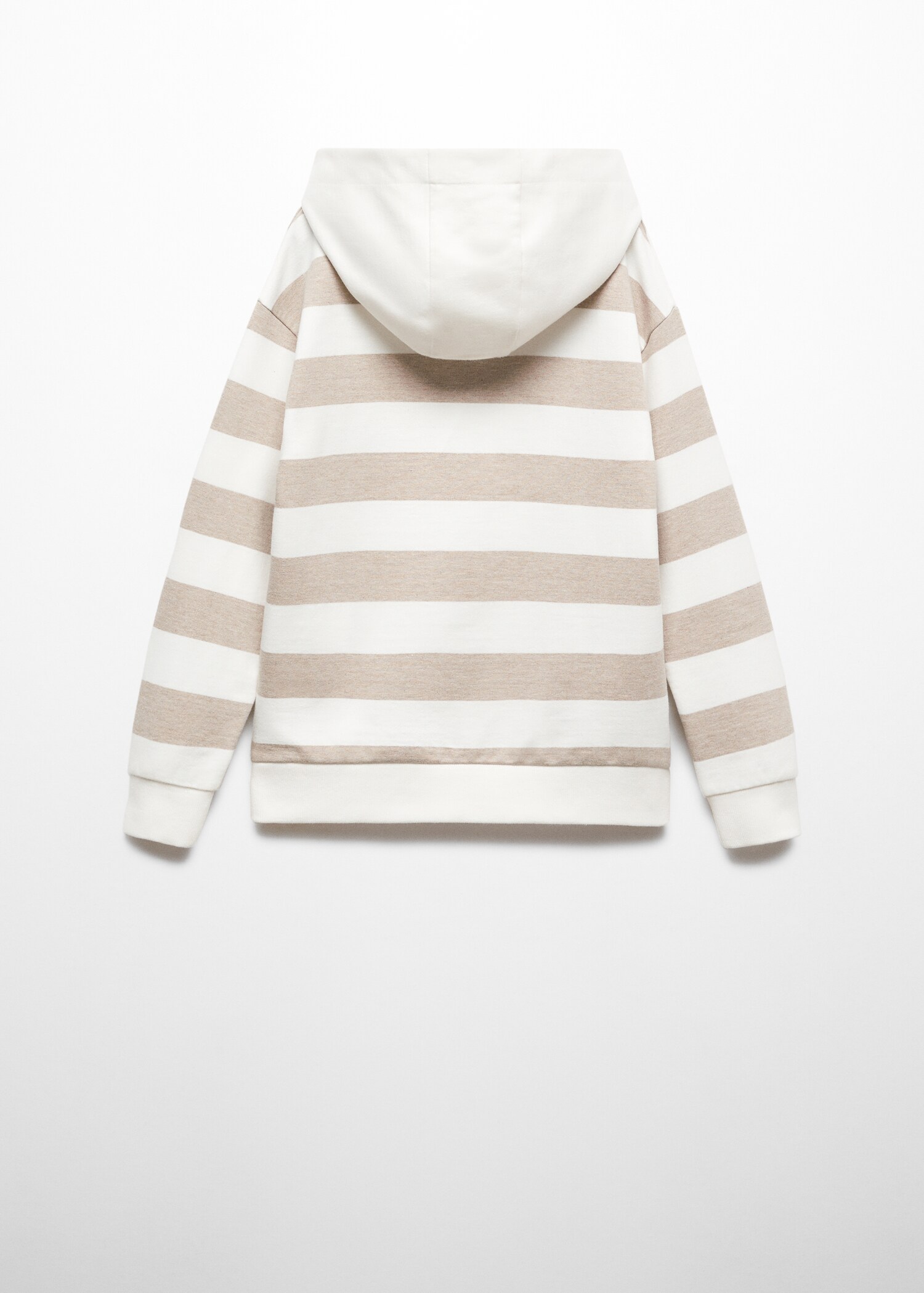 Sudadera algodón rayas - Reverso del artículo