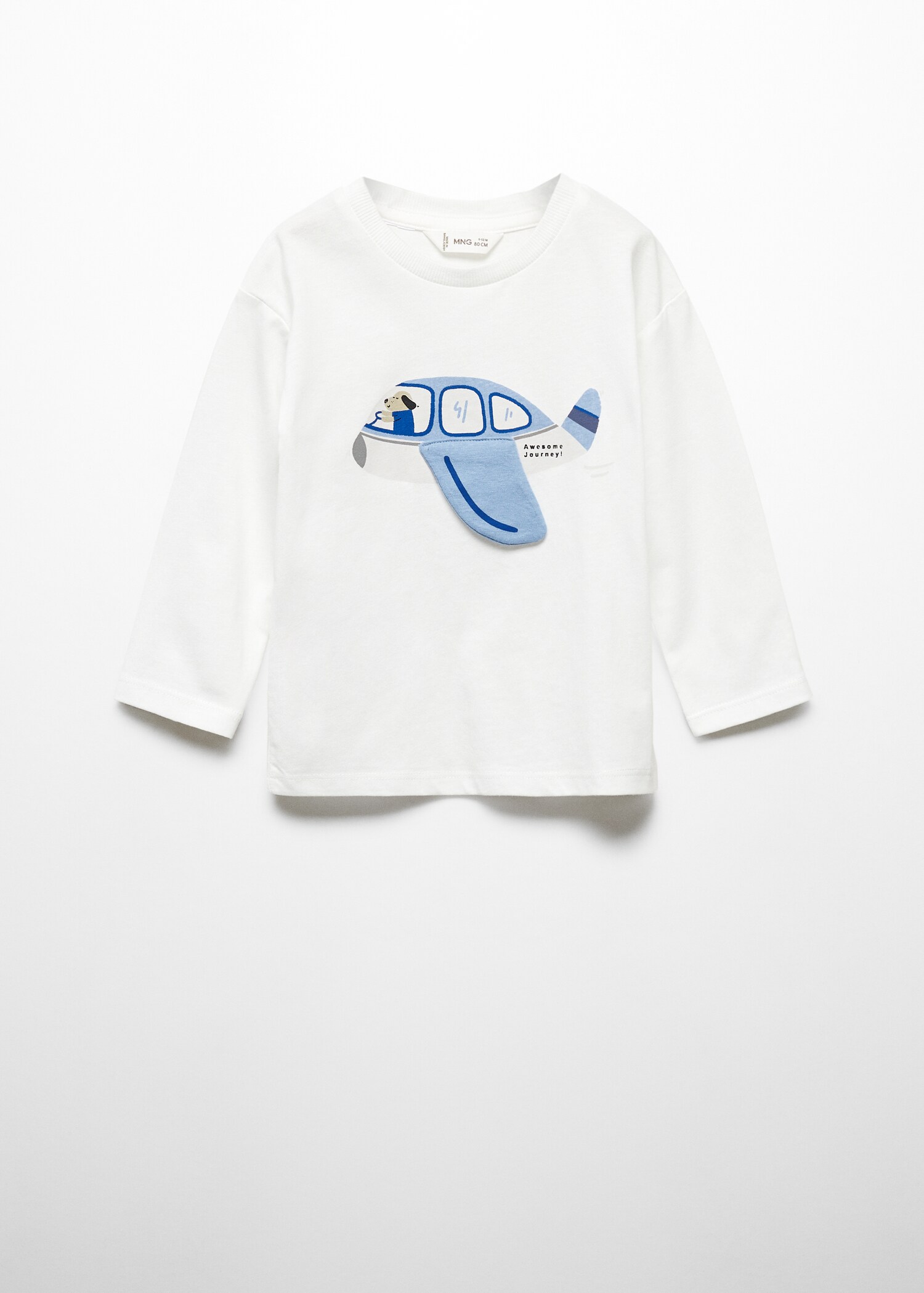 T-shirt en coton à dessin - Article sans modèle