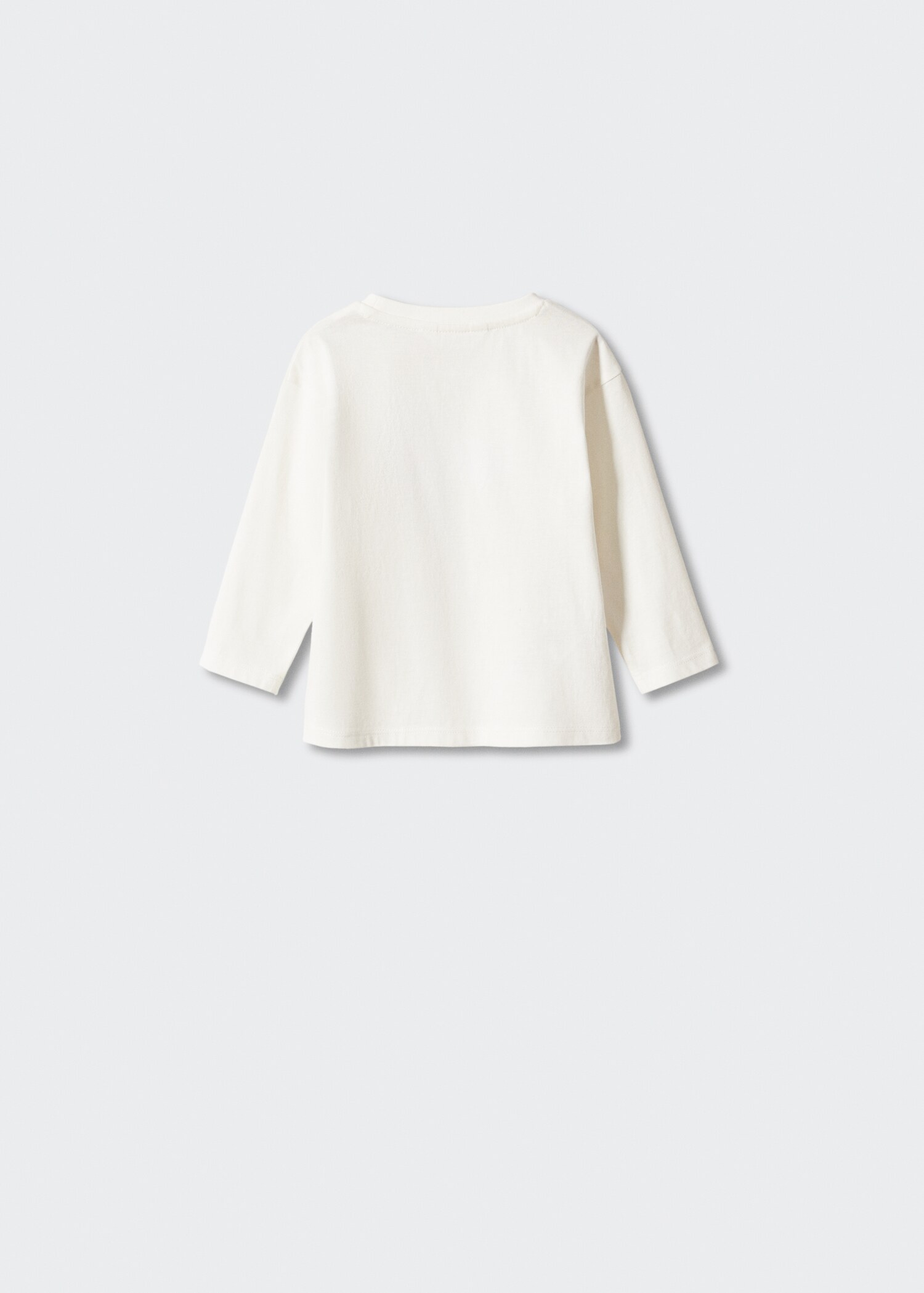 Printed long sleeve t-shirt - Reverse of the article