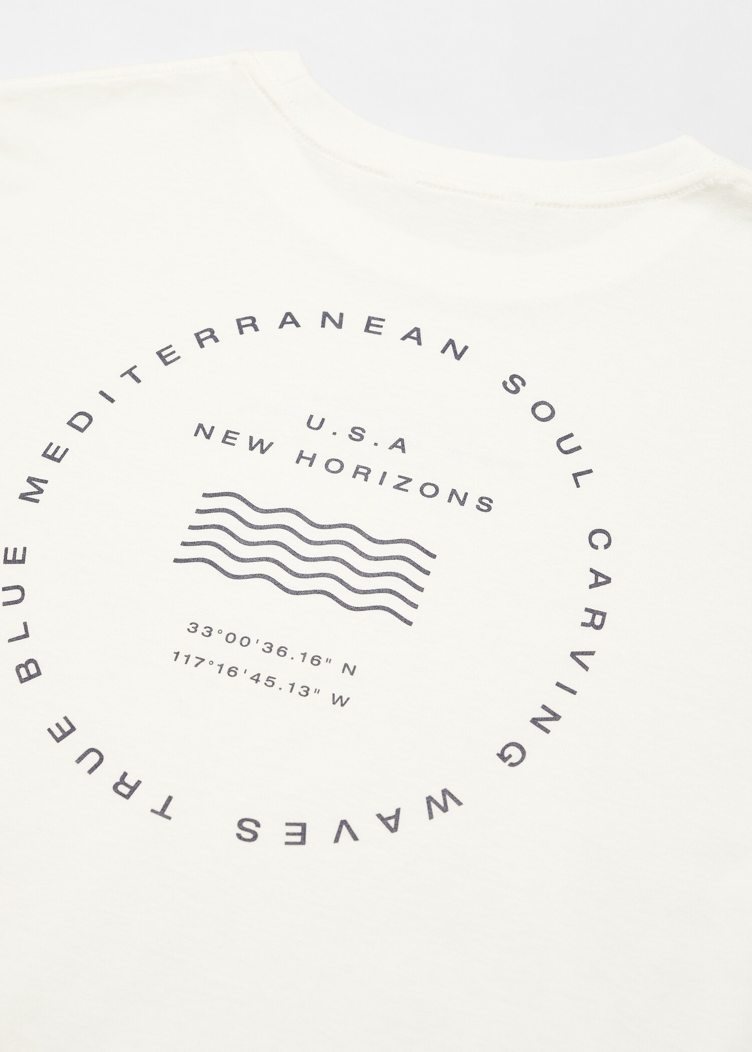 Printed message T-shirt - Details of the article 8