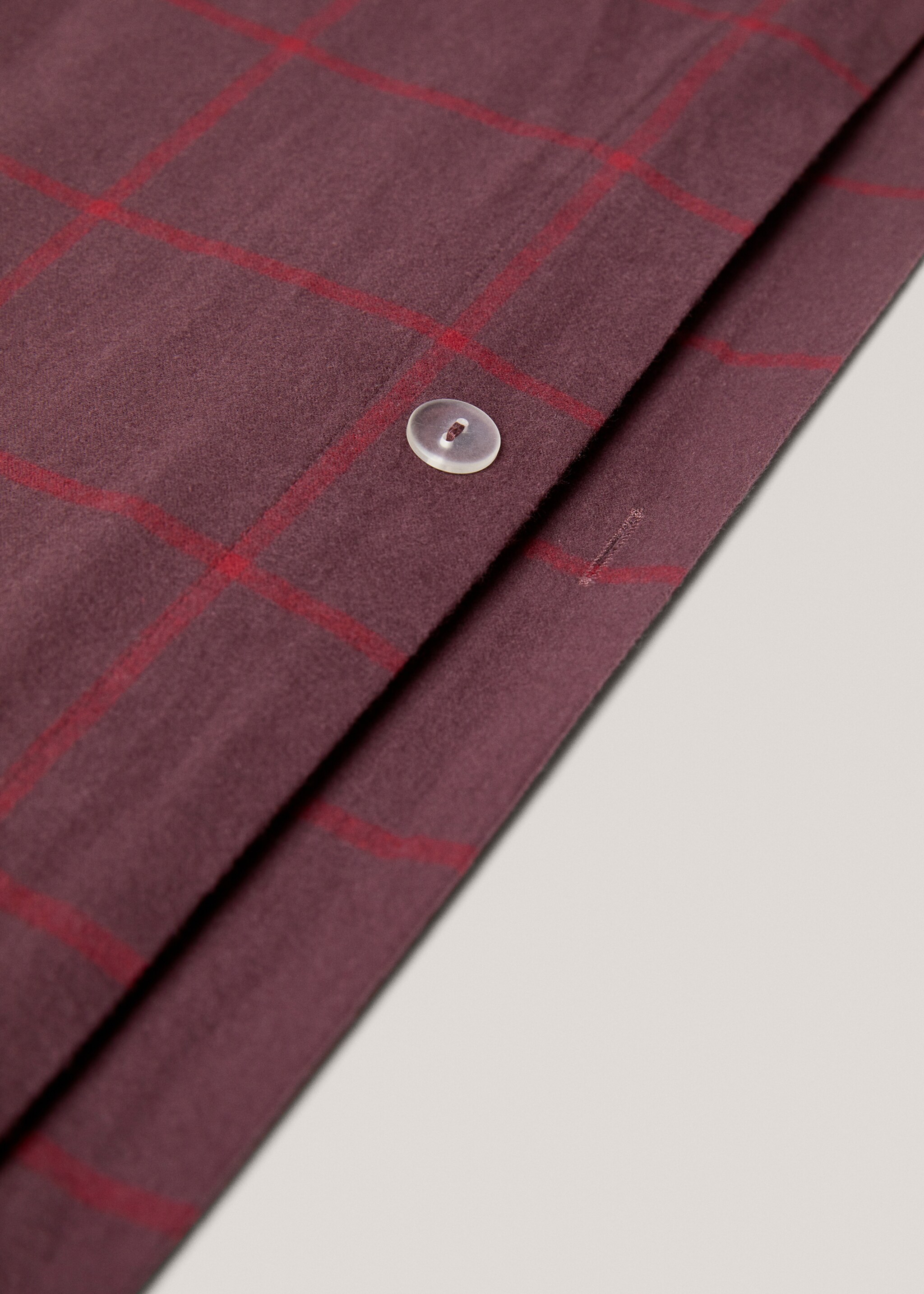 Funda nòrdica franel·la quadres llit 135cm - Detall de l'article 1