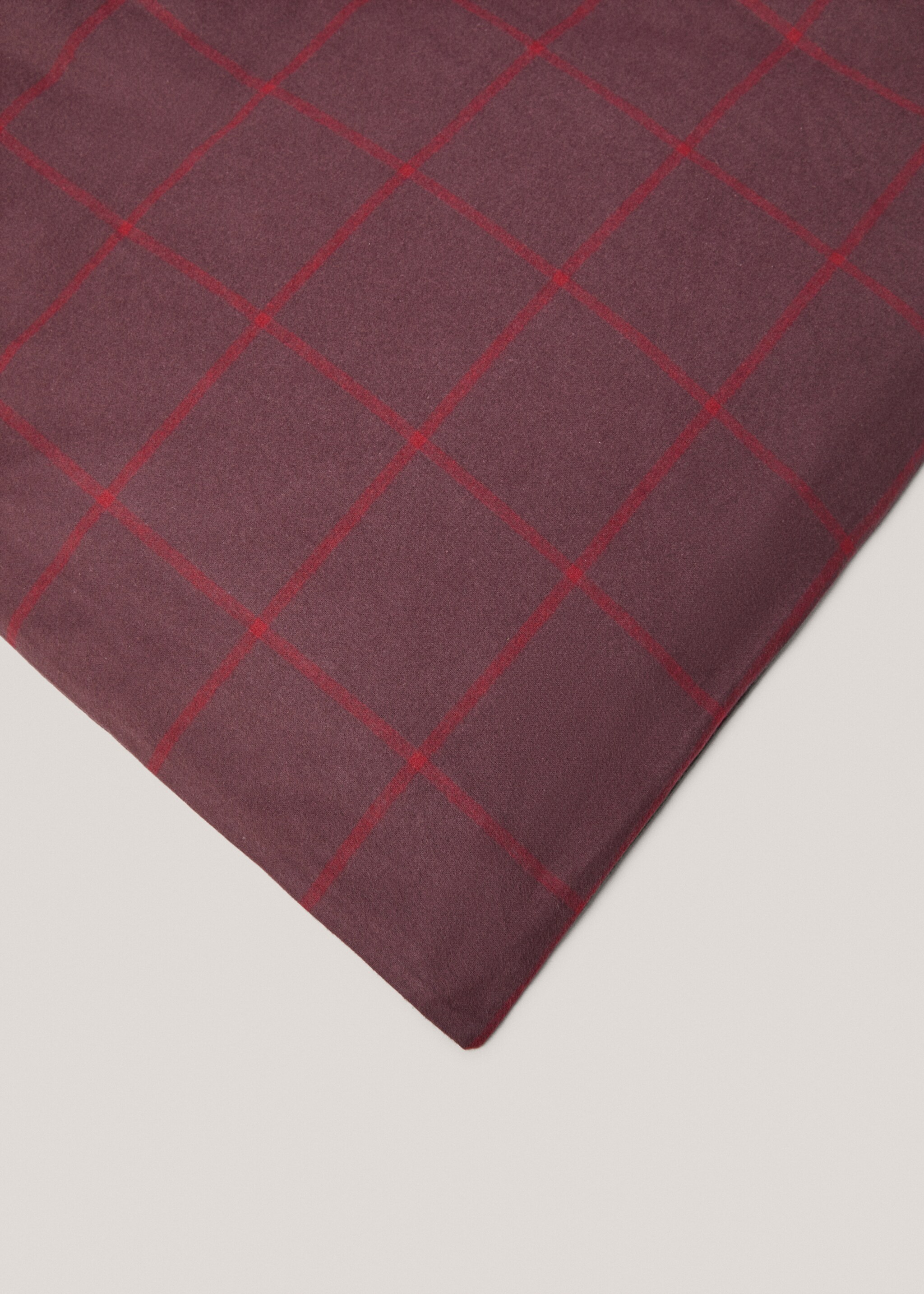 Copripiumino flanella quadri letto 180 cm - Dettaglio dell'articolo 3
