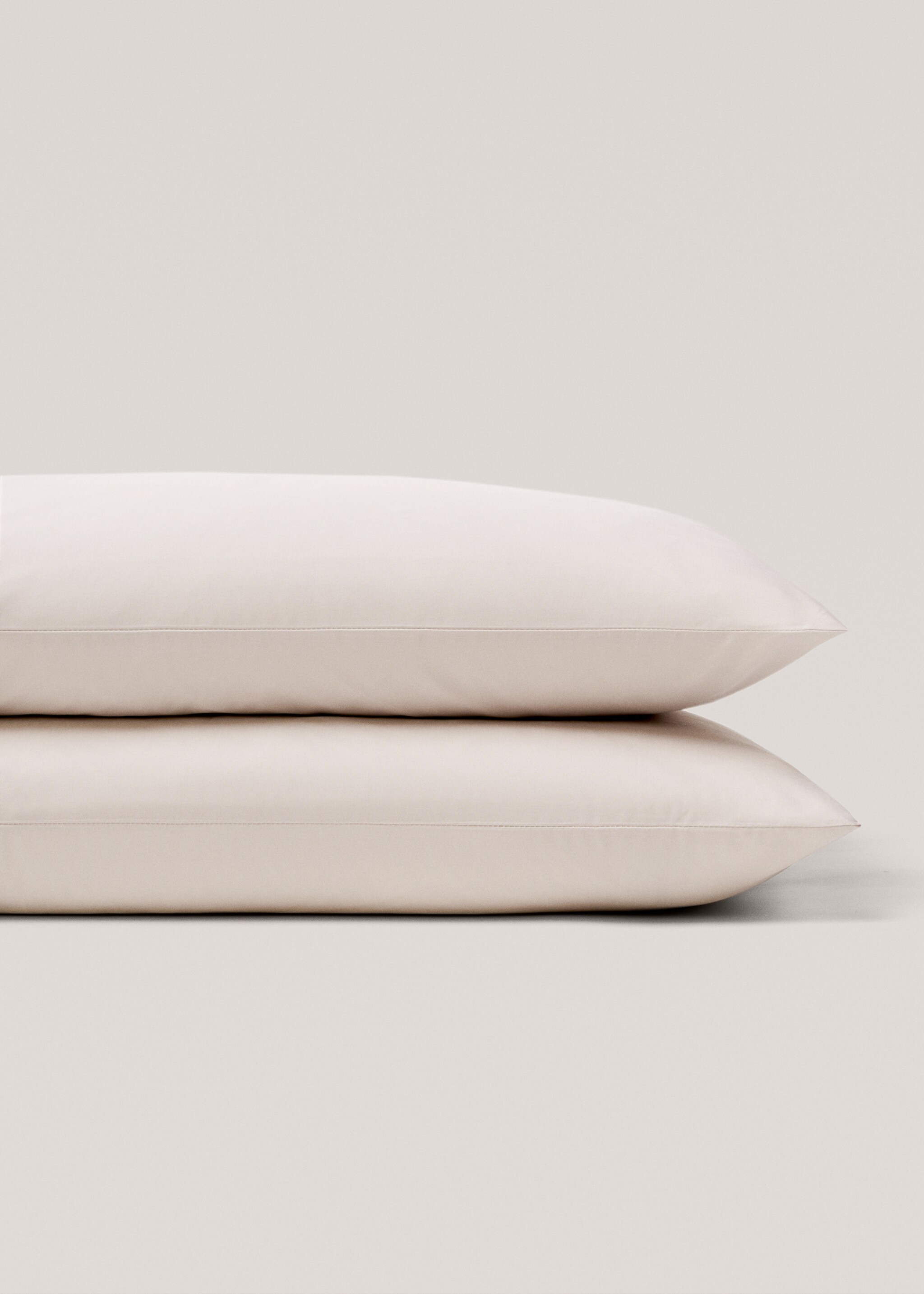 Cotton pillow case (180 threads) 50x75cm (Pack of 2) - Details of the article 1