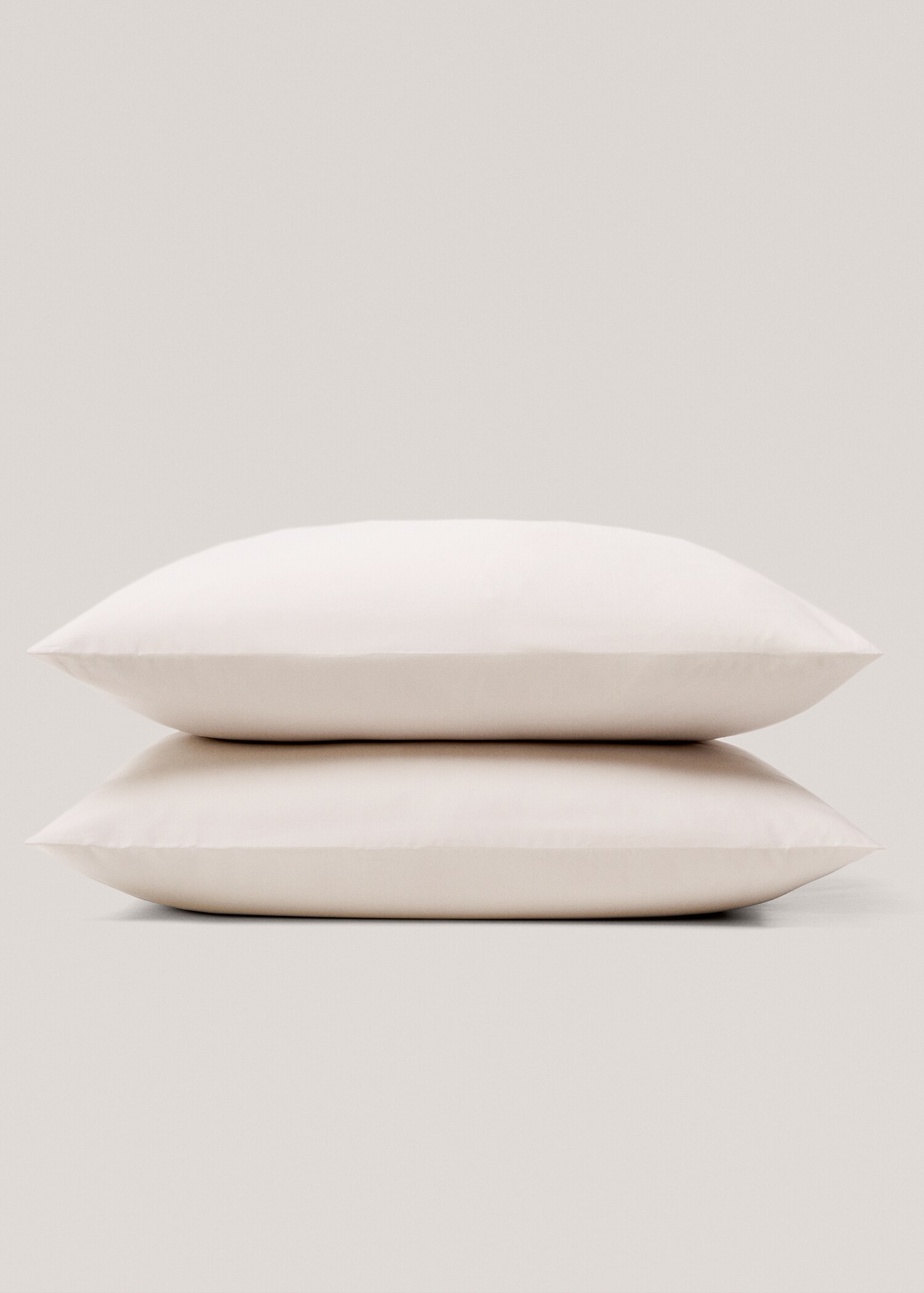 Cotton cushion cover (180 threads) 60x60cm (Pack of 2) - Details of the article 1