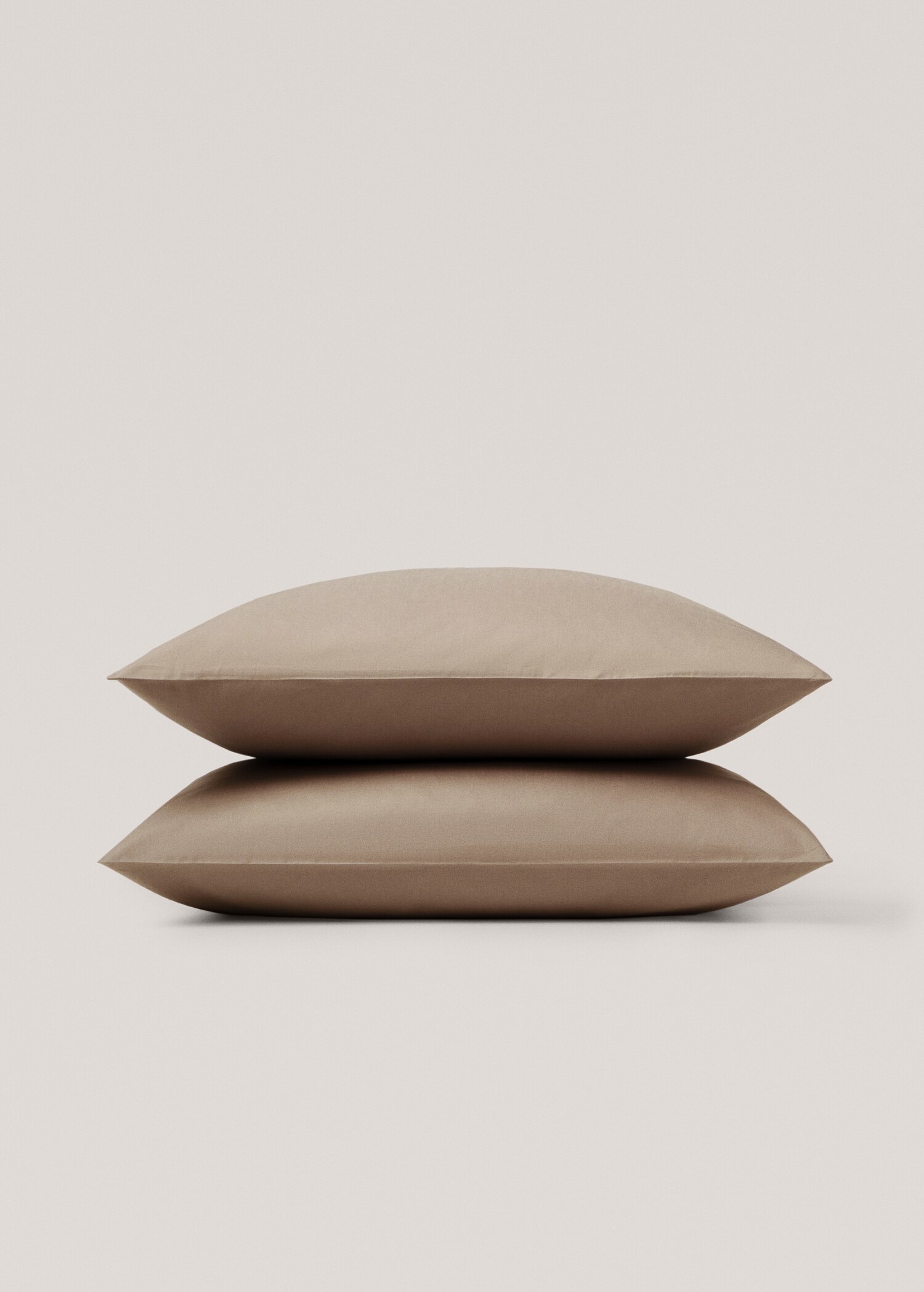 Cotton cushion cover (180 threads) 60x60cm (Pack of 2) - Details of the article 1
