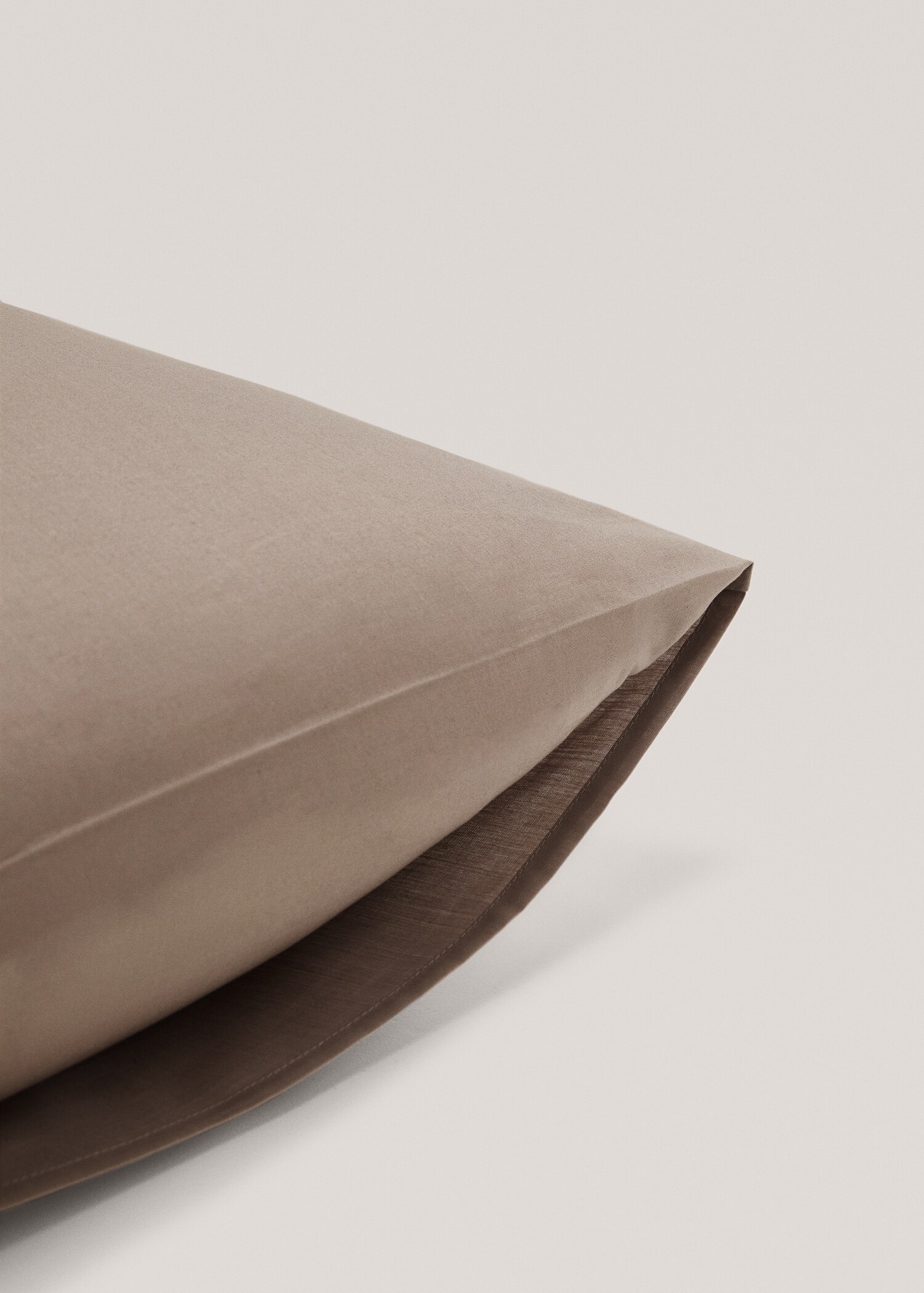 Cotton cushion cover (180 threads) 60x60cm (Pack of 2) - Details of the article 3