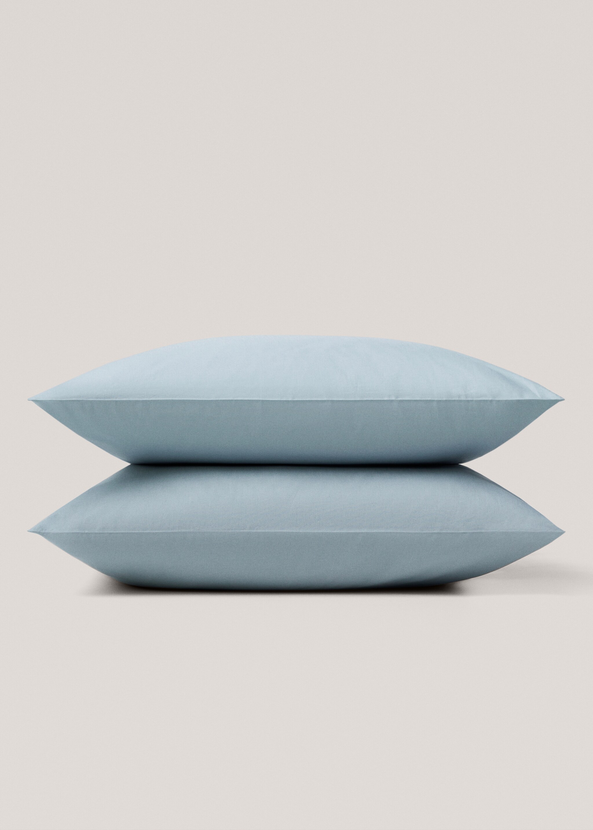 Cotton cushion cover (180 threads) 60x60cm (Pack of 2) - Details of the article 1