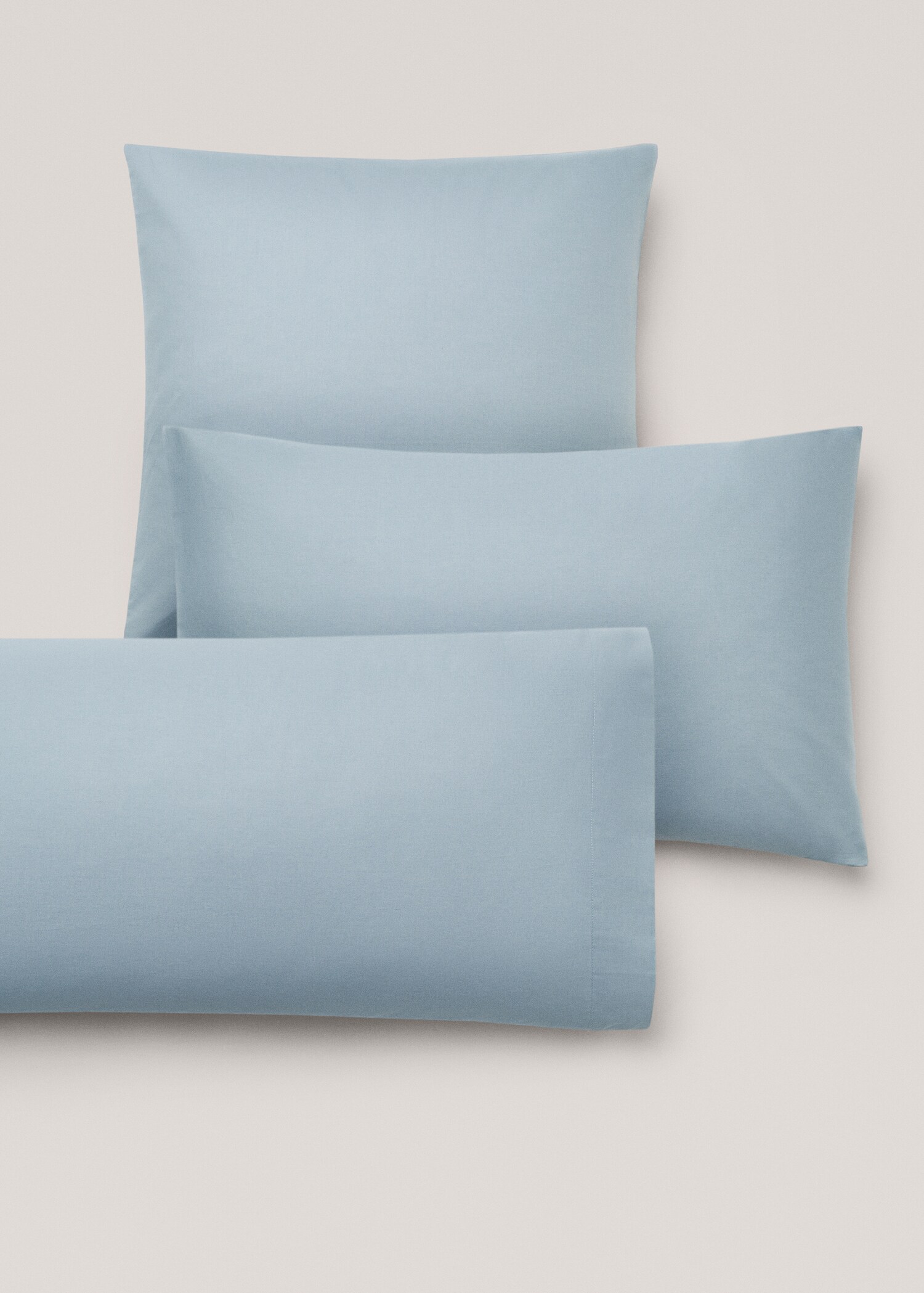 Cotton cushion cover (180 threads) 60x60cm (Pack of 2) - Details of the article 4