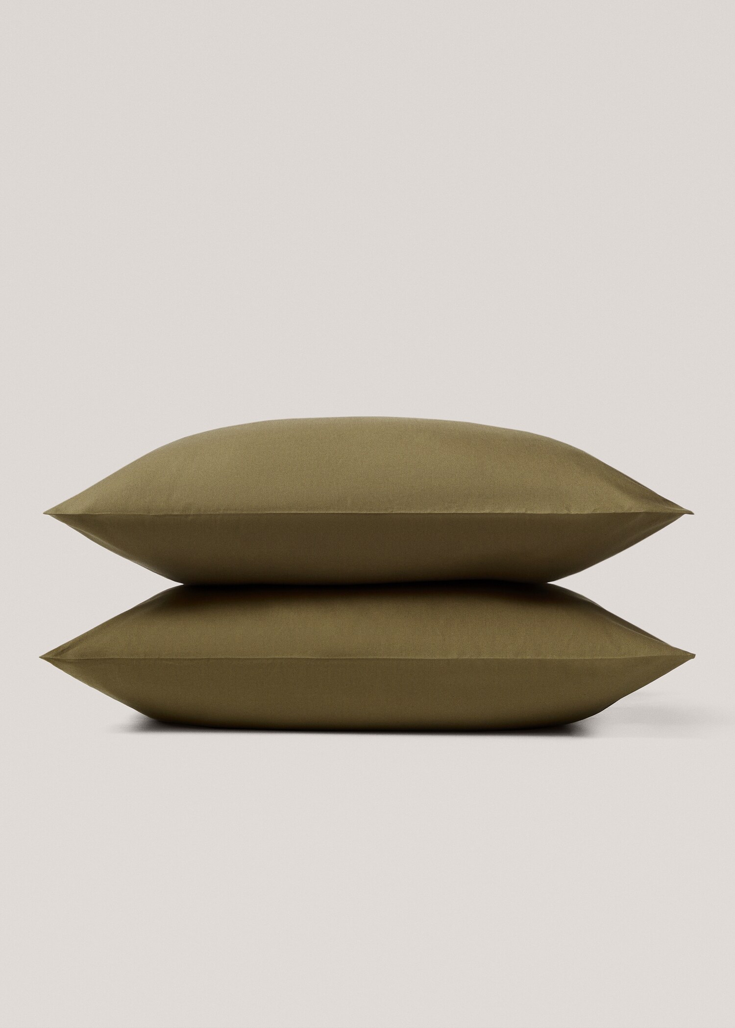 Cotton cushion cover (180 threads) 60x60cm (Pack of 2) - Details of the article 1