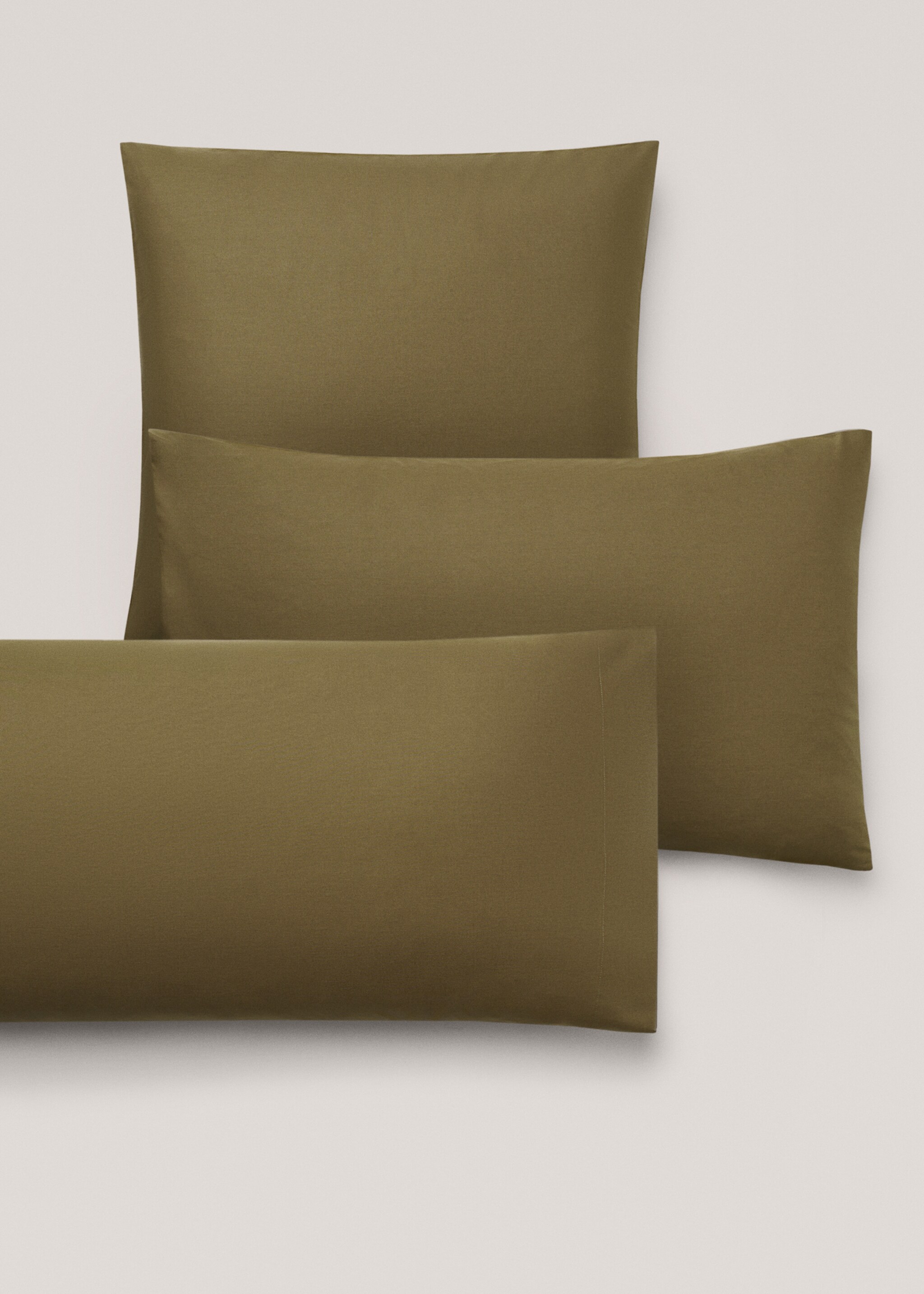 Housse coussin coton (180 fils) 60x60 cm(2 unités) - Détail de l'article 4