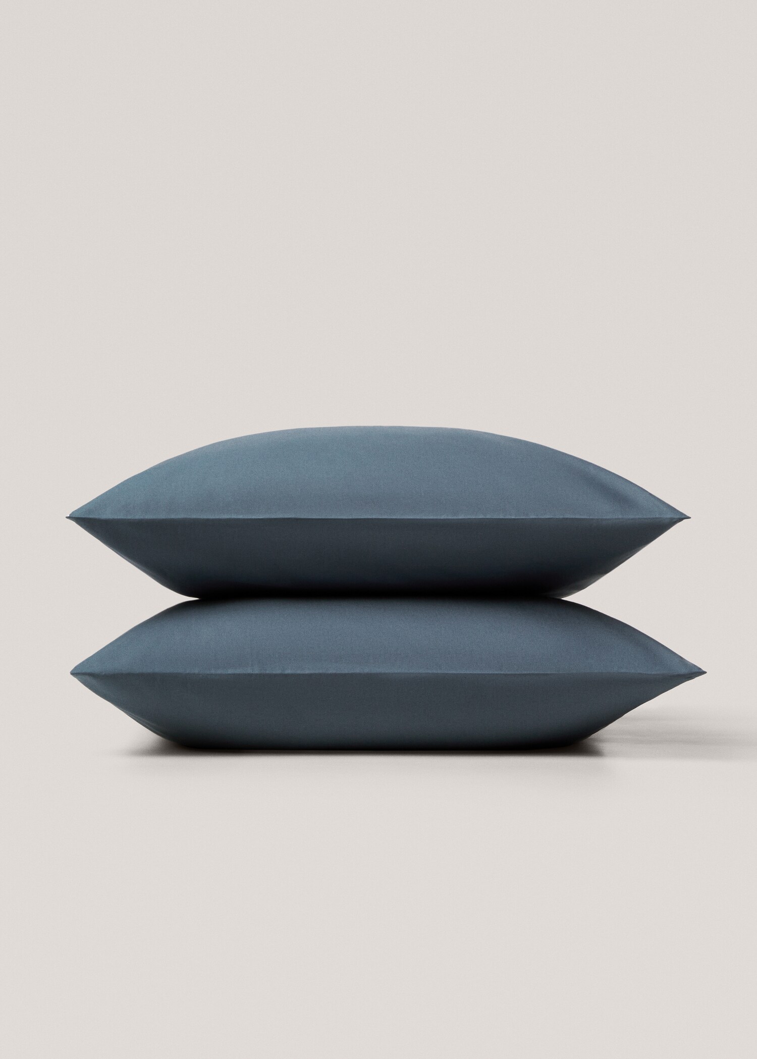 Cotton cushion cover (180 threads) 60x60cm (Pack of 2) - Details of the article 1