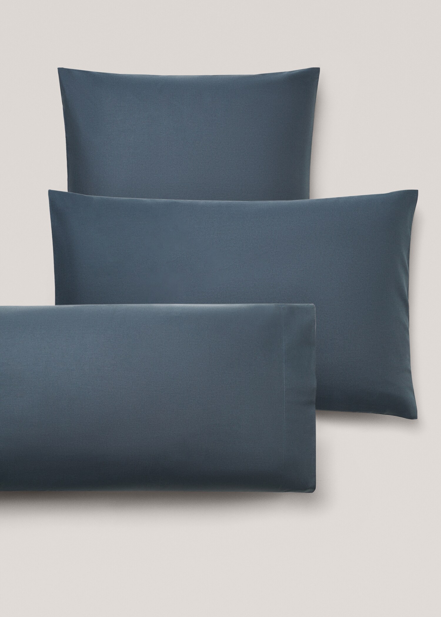 Cotton cushion cover (180 threads) 60x60cm (Pack of 2) - Details of the article 4