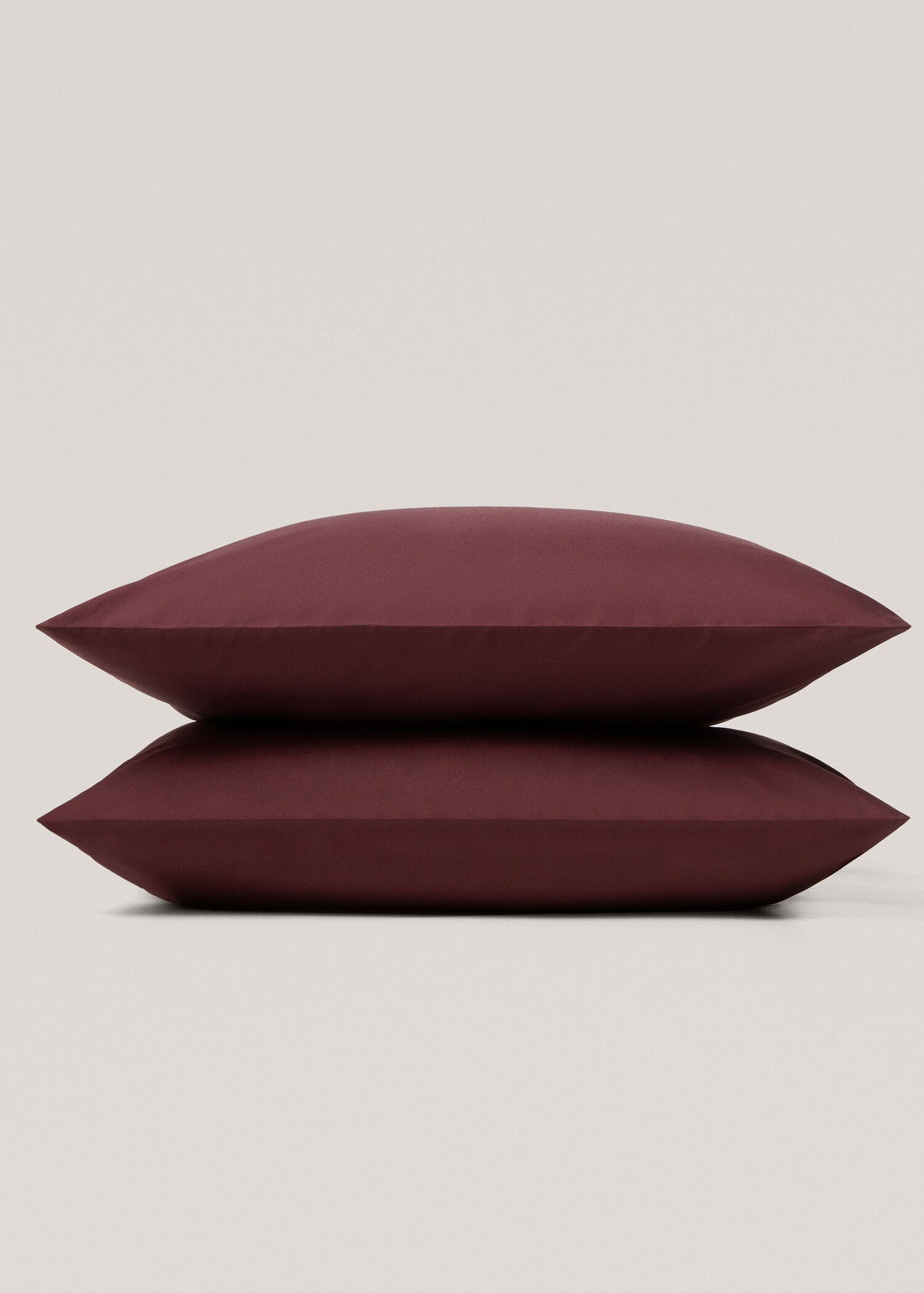 Cotton cushion cover (180 threads) 60x60cm (Pack of 2) - Details of the article 1